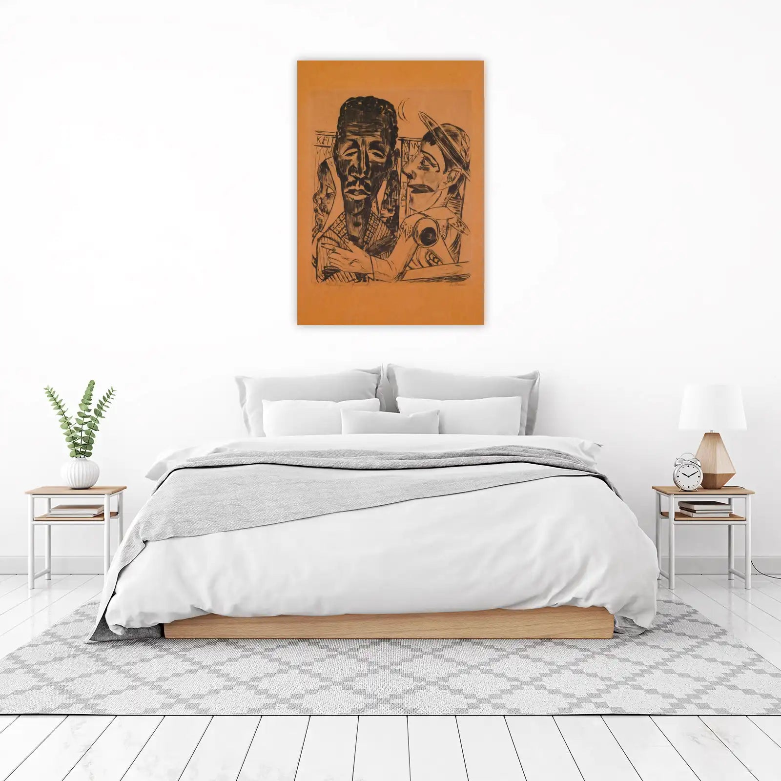 Expressive Portrait Trio Wall Art