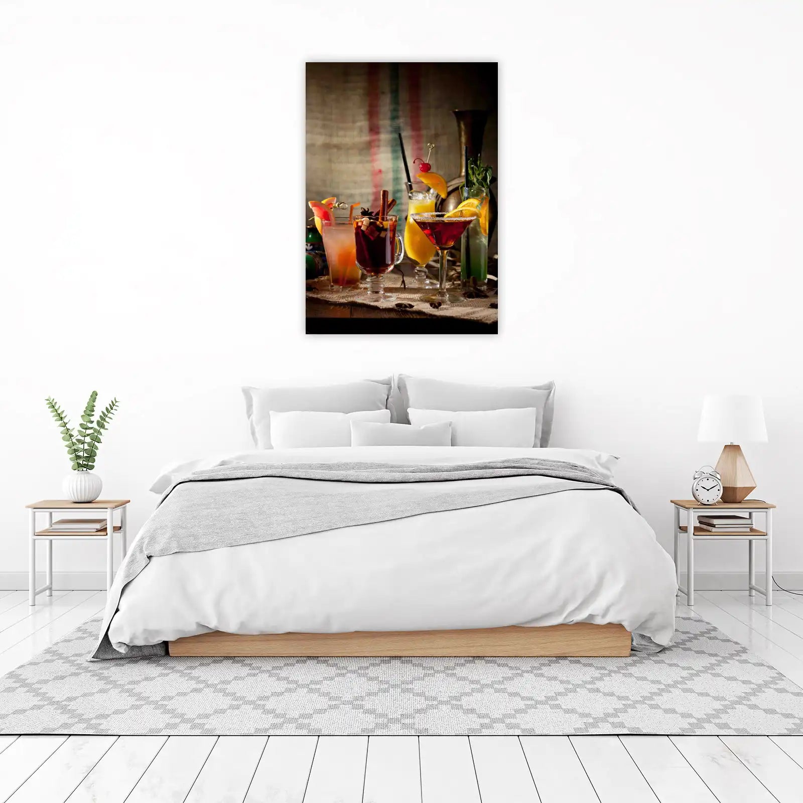 Cozy Winter Cocktails Wall Art