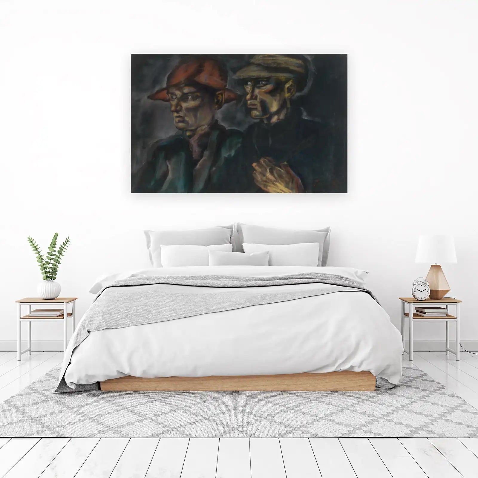 Intense Duo Portrait Wall Art