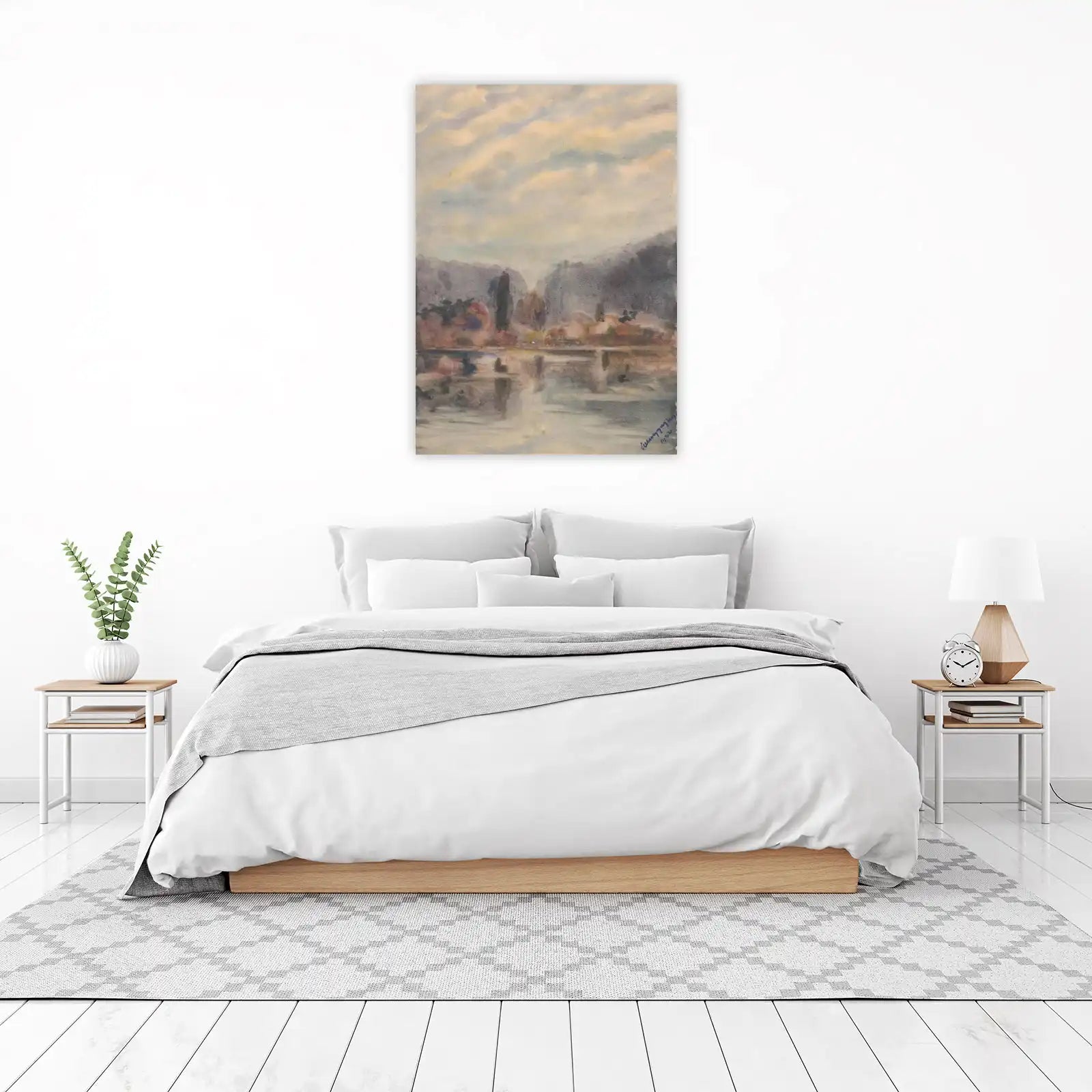 Serene Landscape Reflection Wall Art