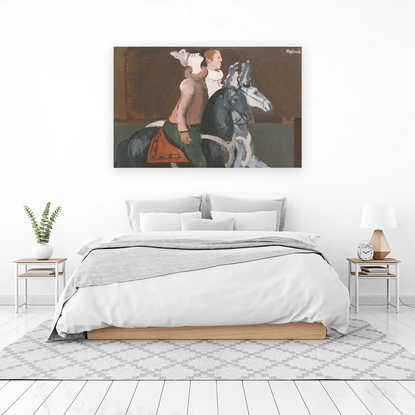 Majestic Equestrians Vintage Horse Art Wall Art