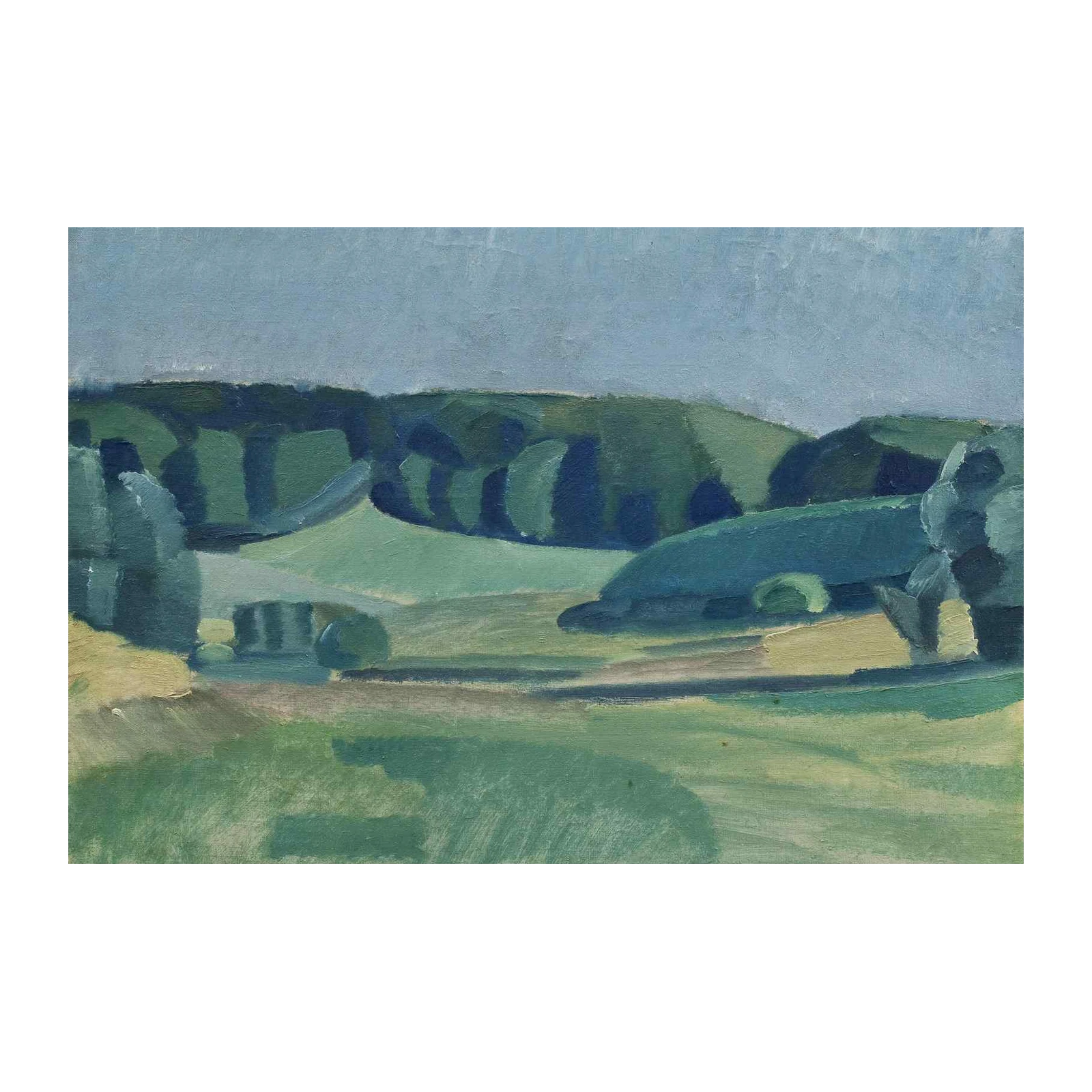 Serene Landscape Impressionist Wall Art