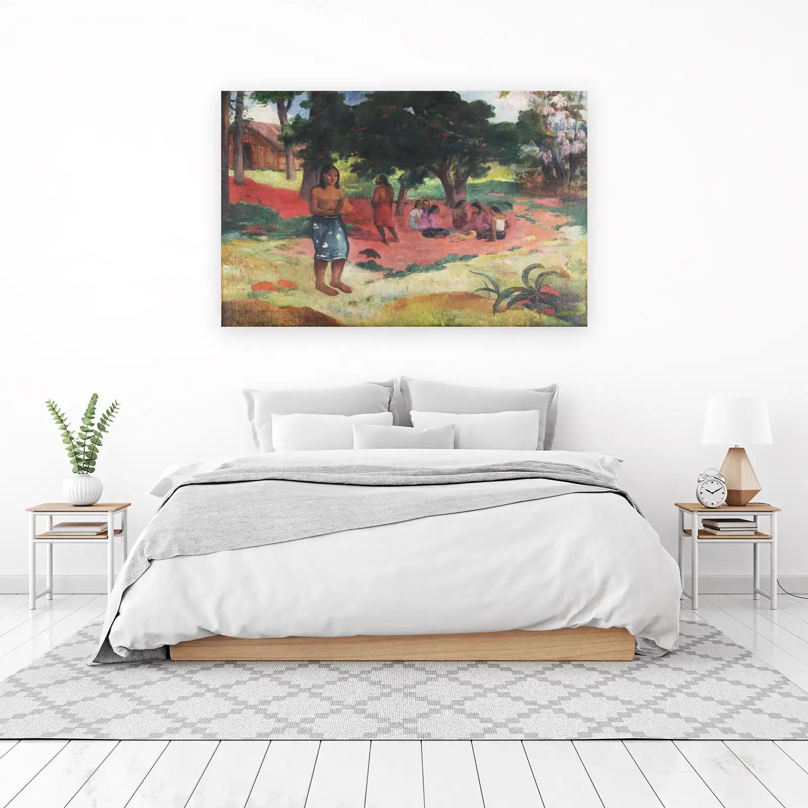 Tropical Serenity Polynesian Scene Wall Art