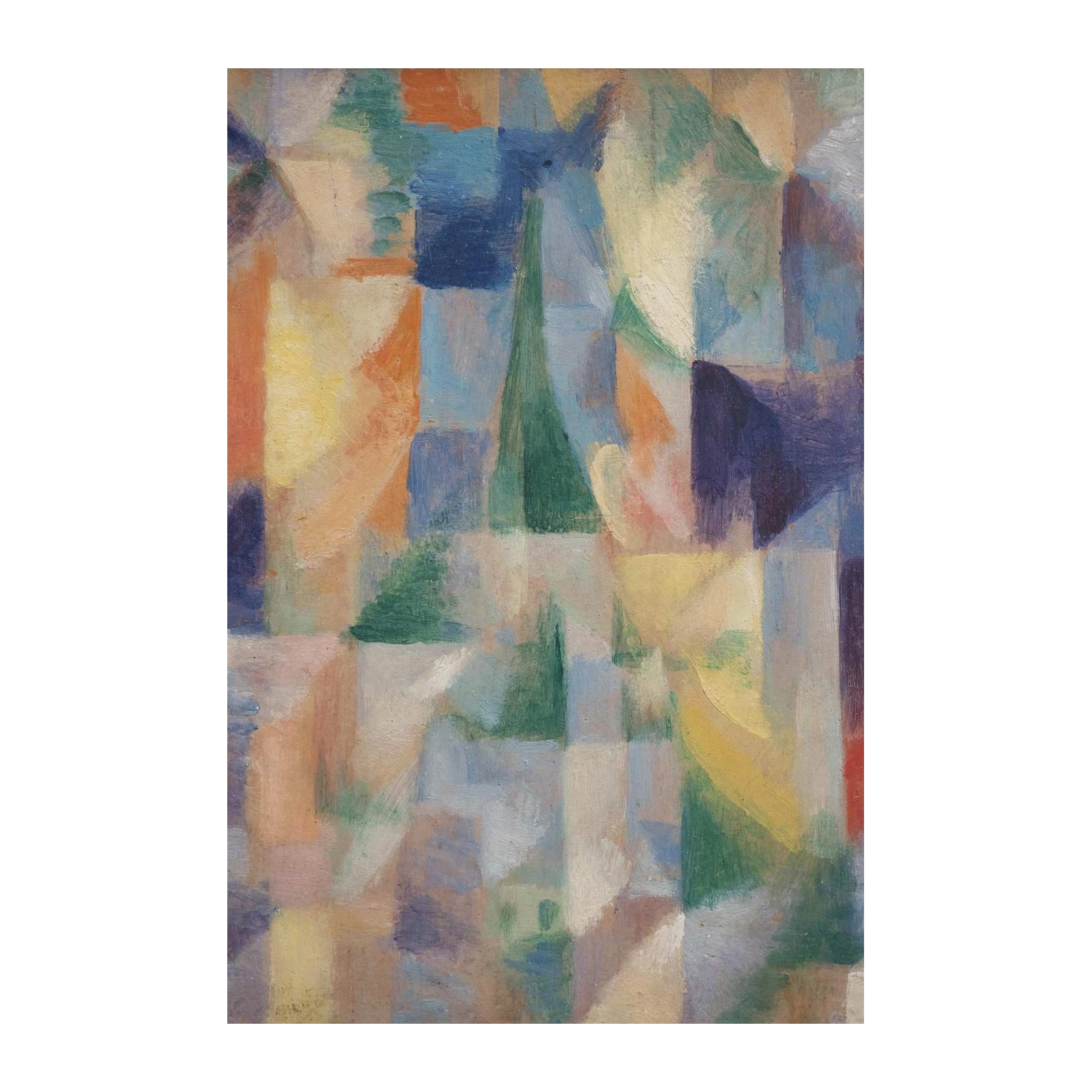 Abstract Geometric Landscape Wall Art