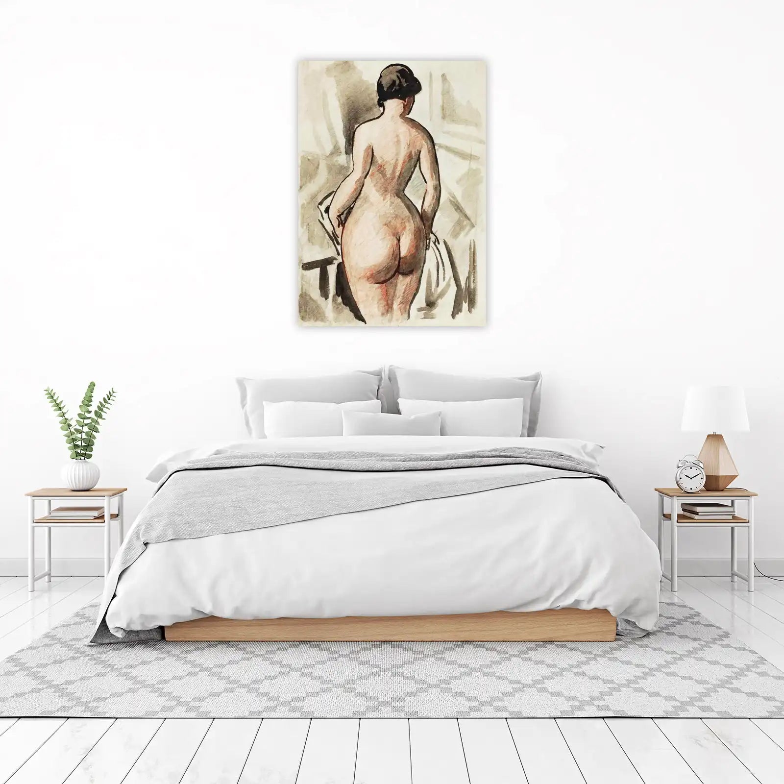 Nude Figure Study Wall Art