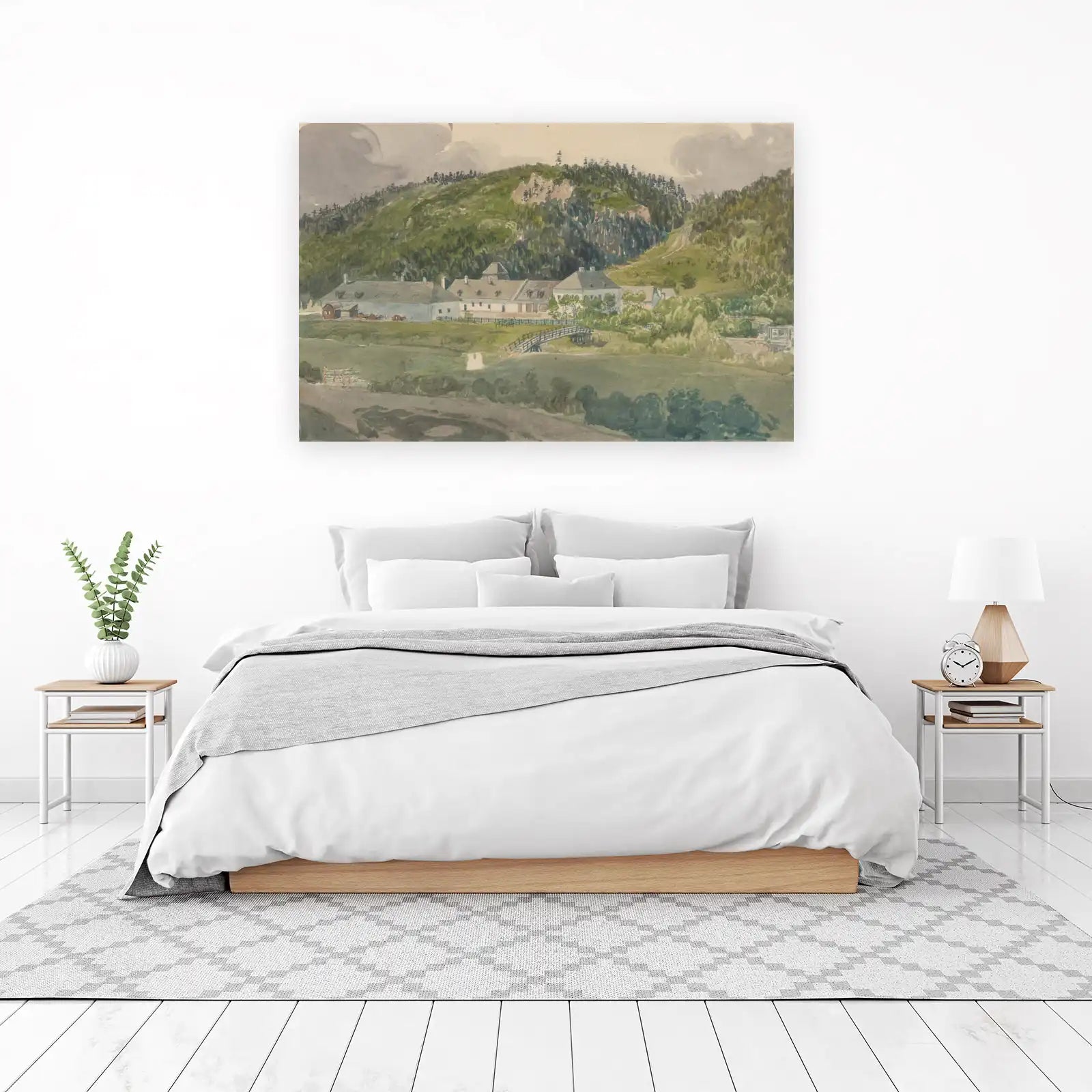 Vintage Landscape Estate Wall Art