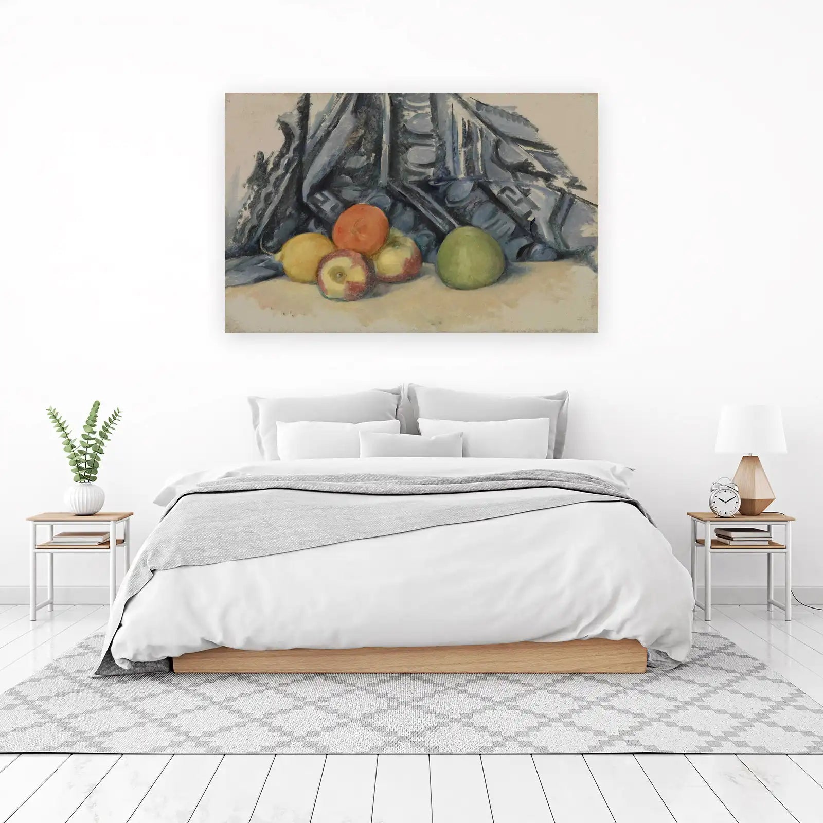 Still Life Fruit with Drapery Wall Art