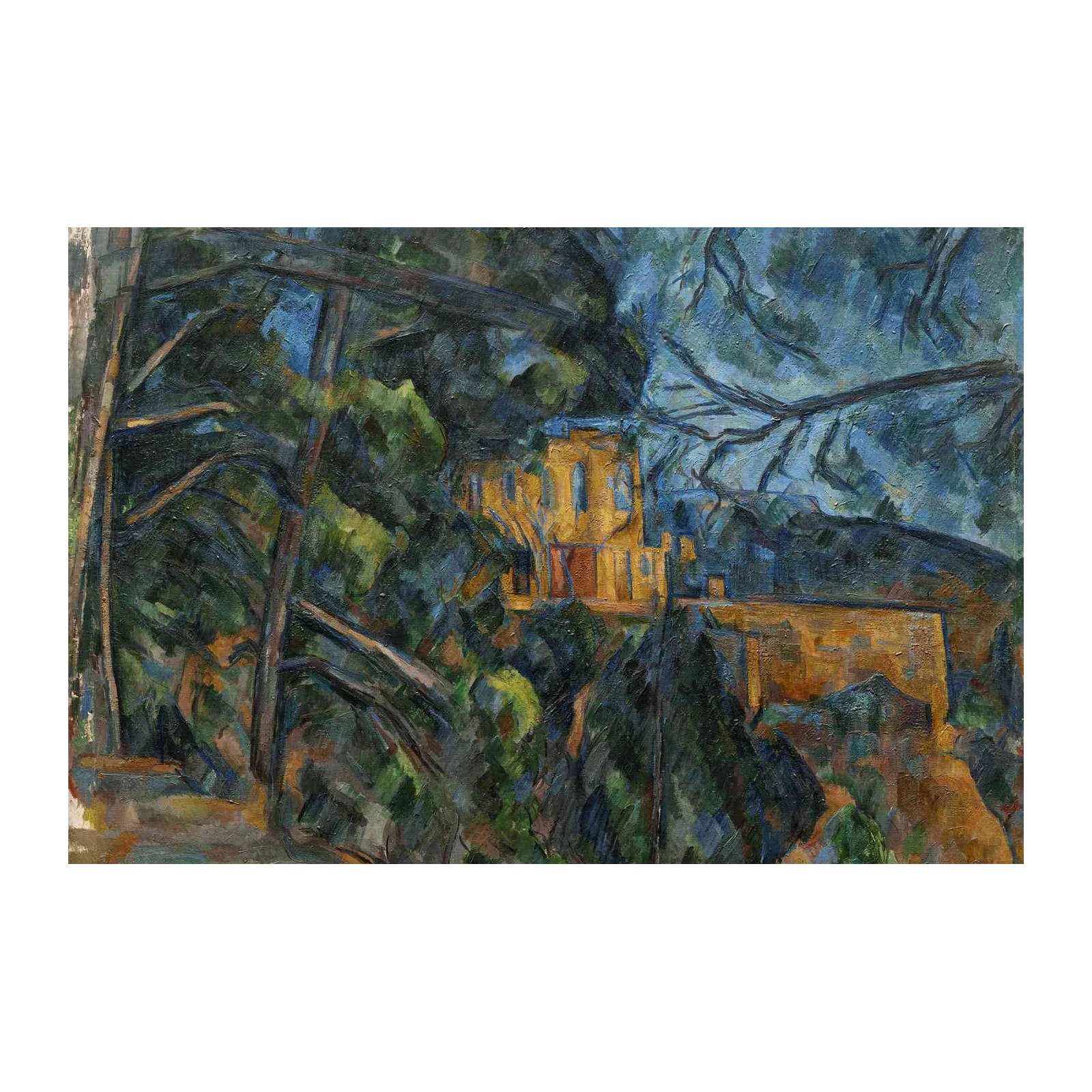 Impressionist Landscape House Wall Art