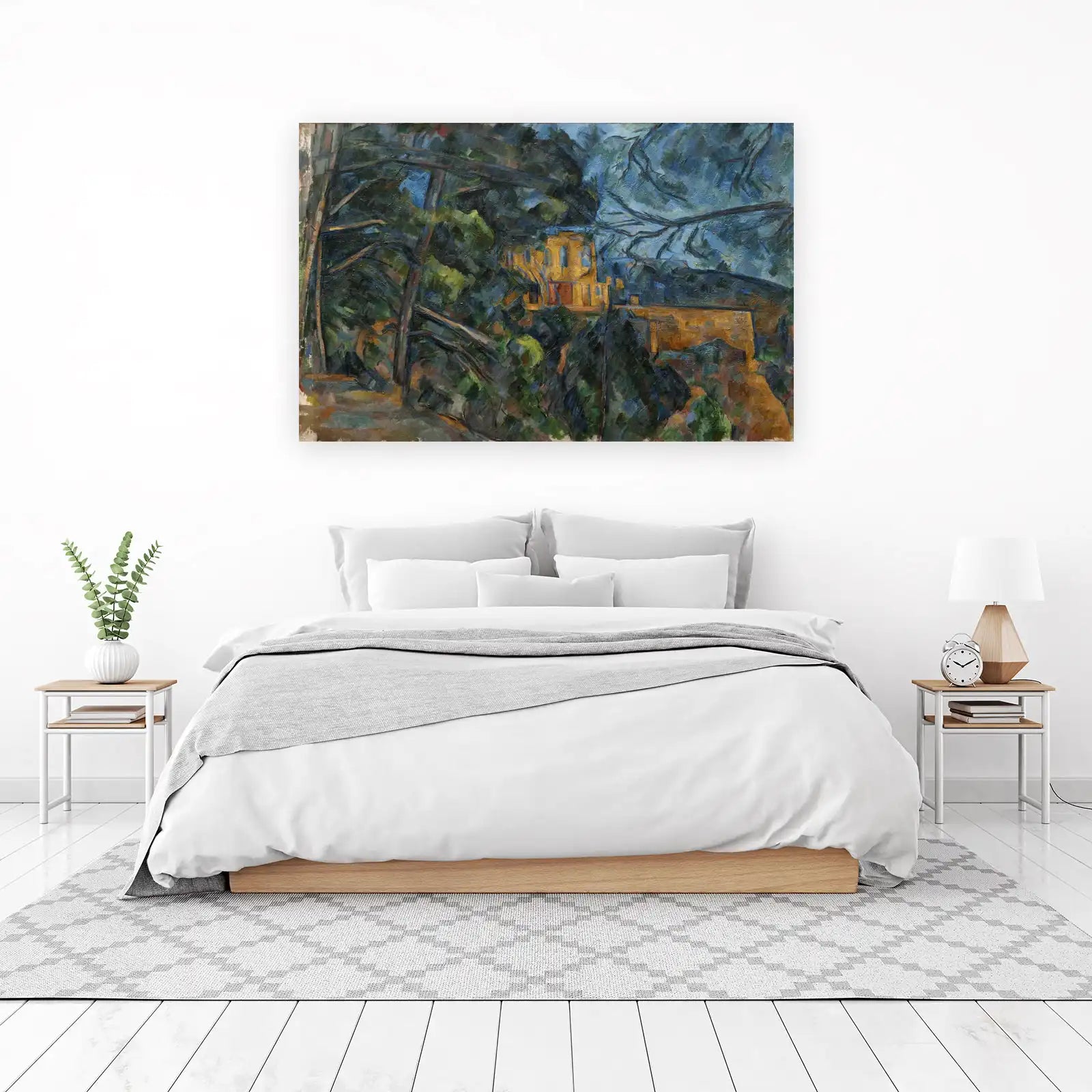 Impressionist Landscape House Wall Art