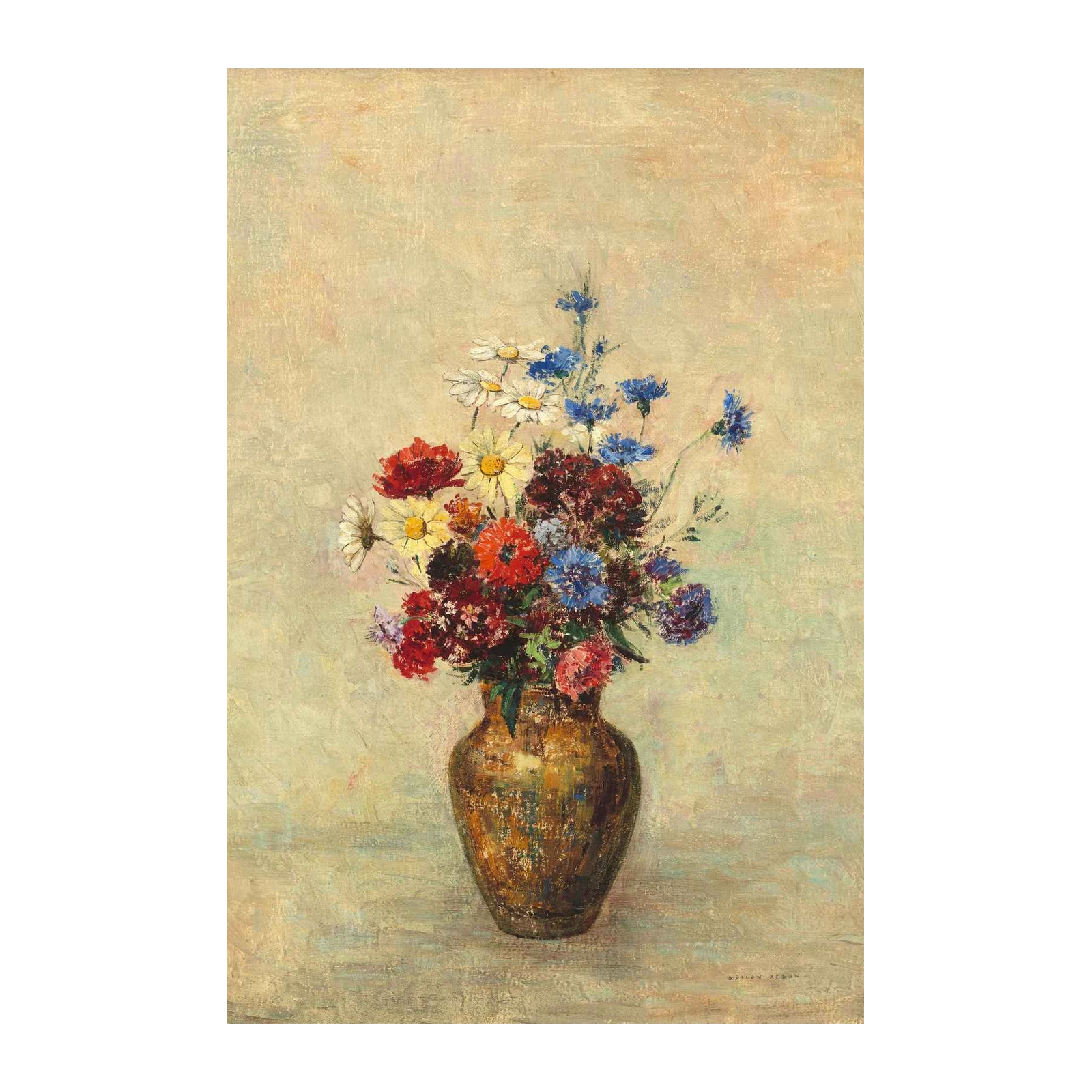 Vibrant Wildflower Bouquet Wall Art