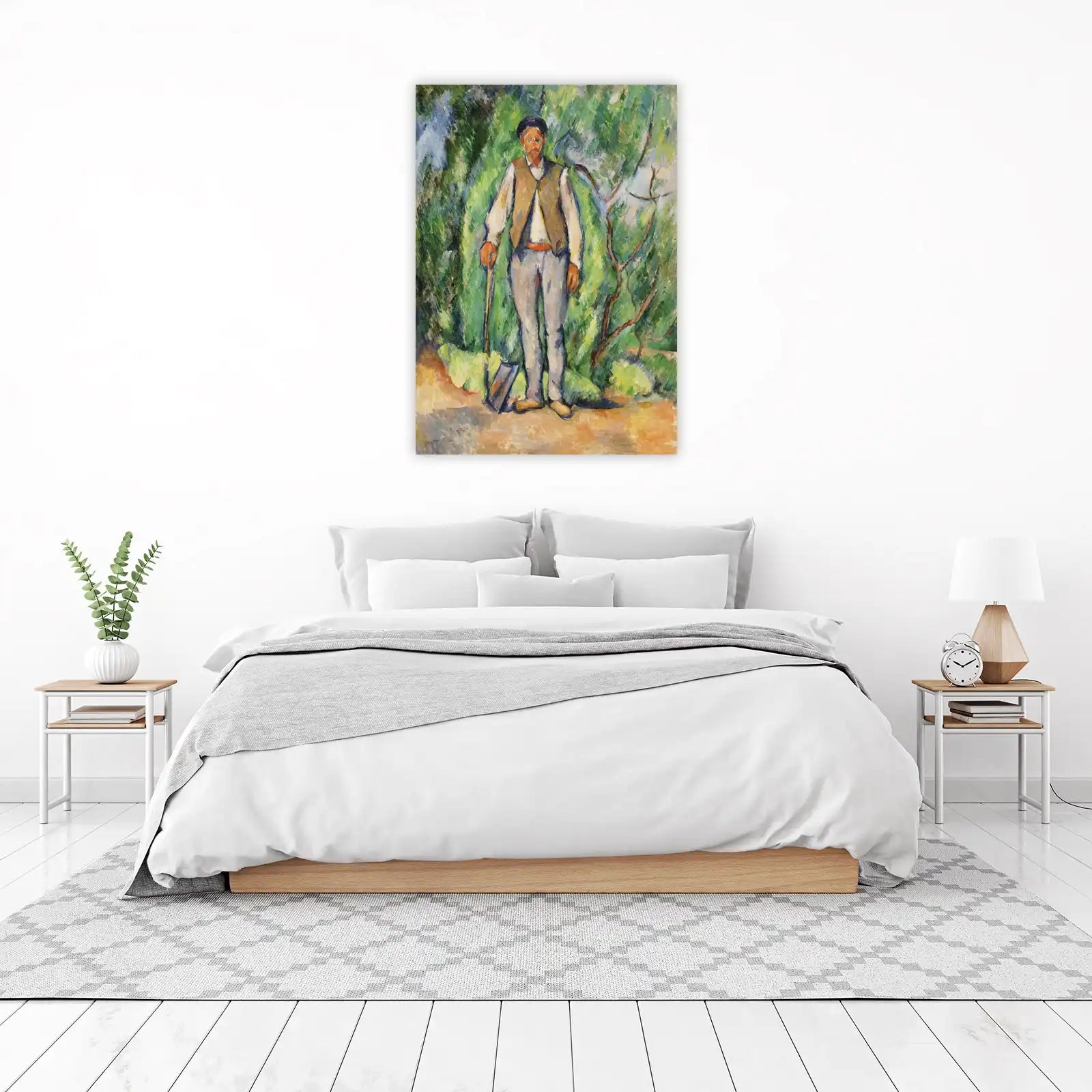 Peasant with Spade Wall Art - Post-Impressionist Art