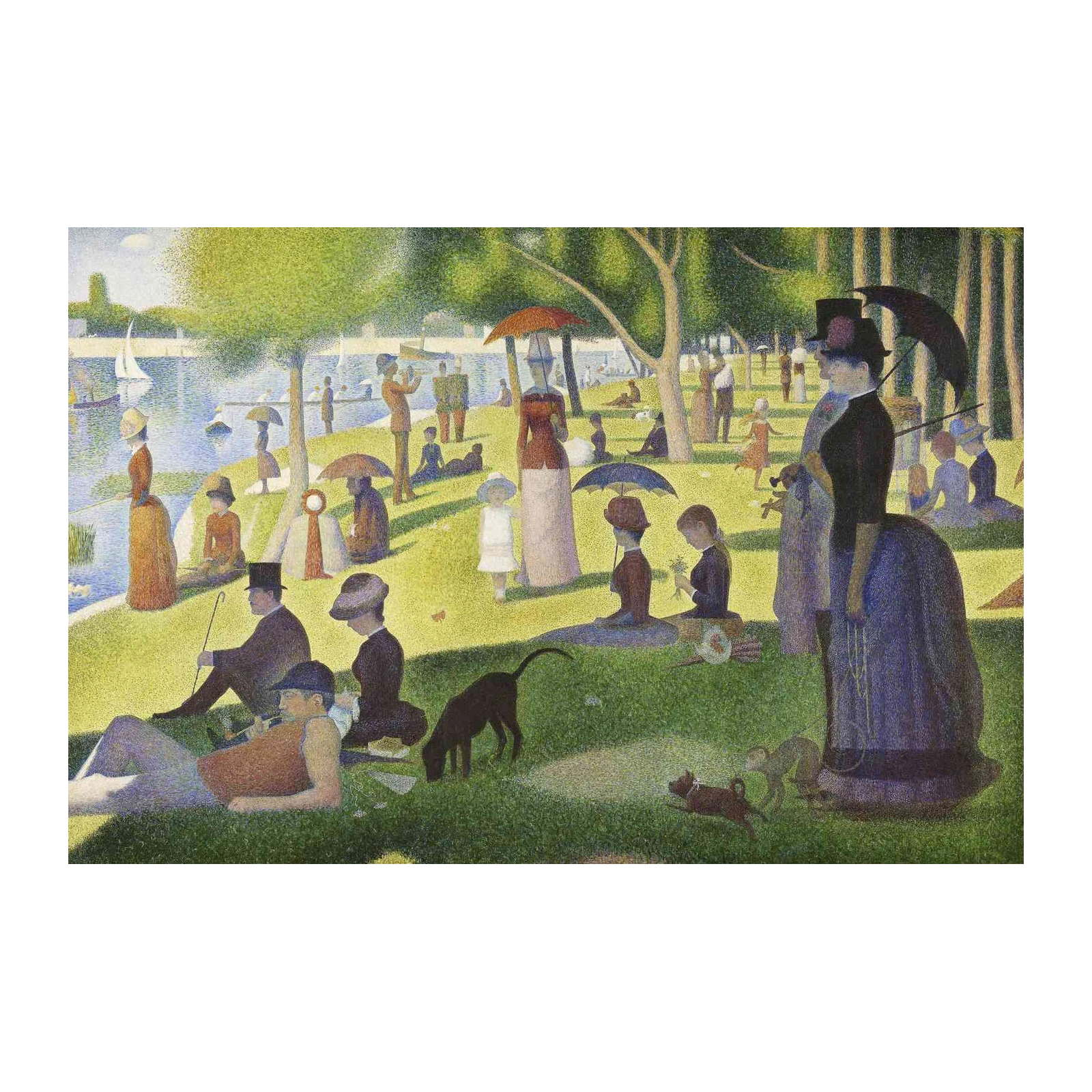 A Sunday Afternoon Impressionist Wall Art