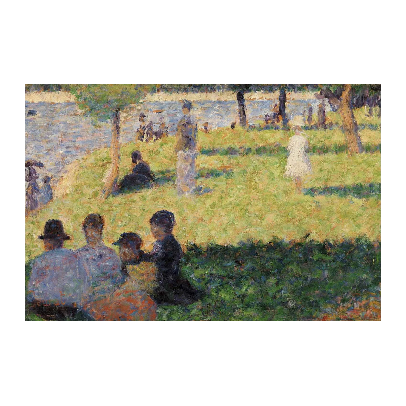 Impressionist Riverside Picnic Wall Art