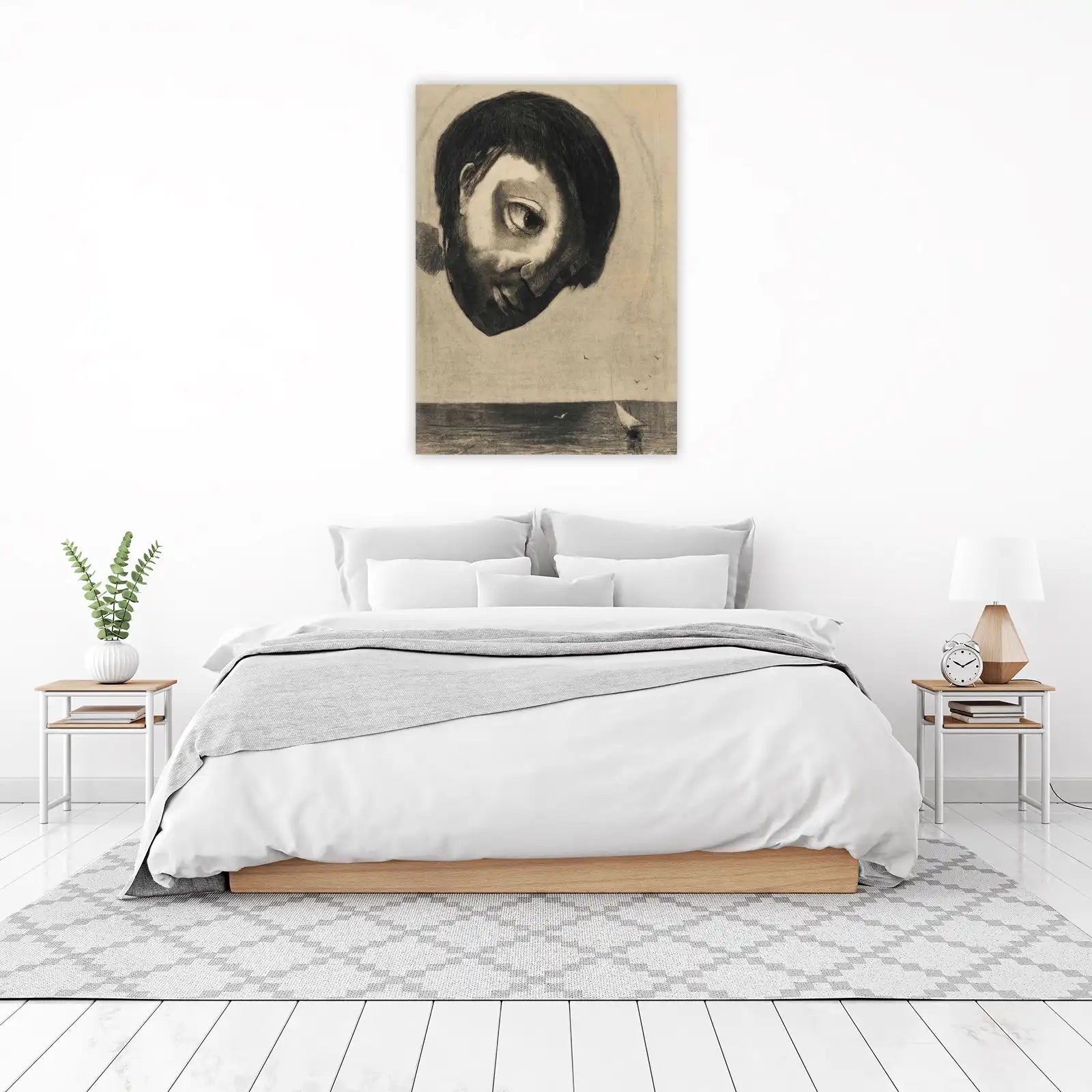 Dreamy Seascape Portrait Wall Art