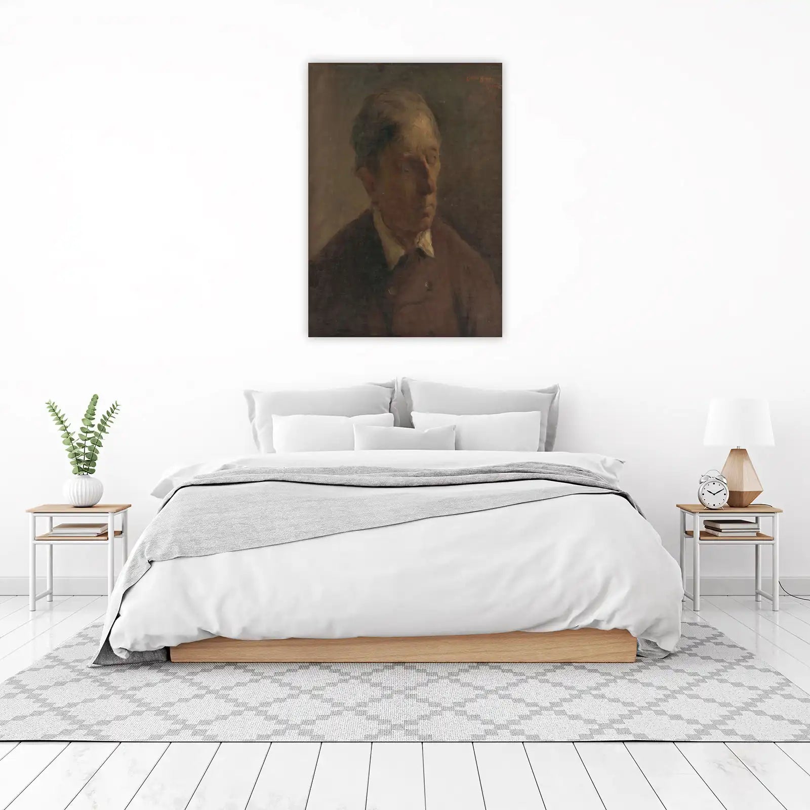 Classic Portrait of an Elder Gentleman Wall Art