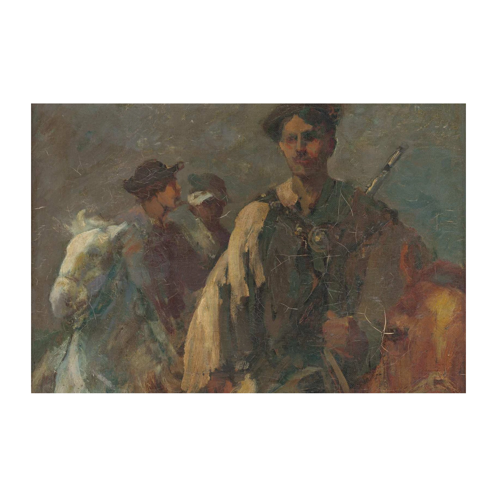 Historic Figures Study Wall Art
