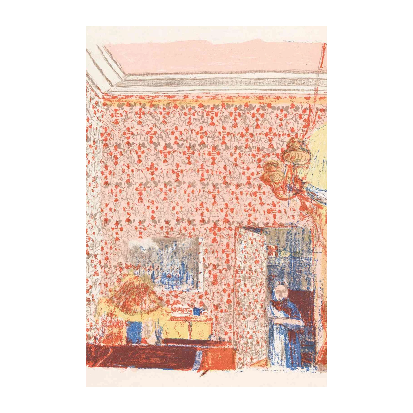 Vintage Interior Scene Wall Art