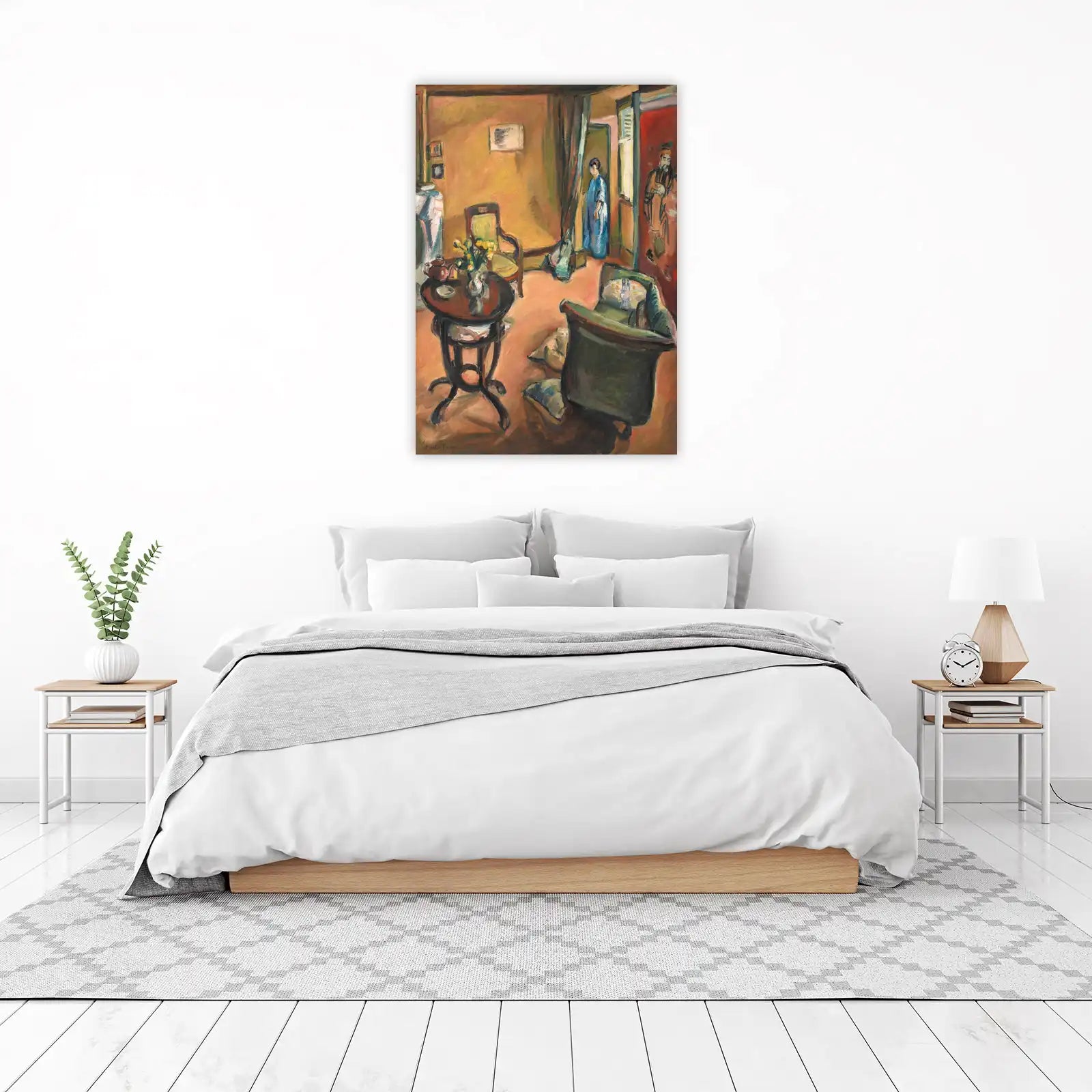 Vintage Interior Scene Wall Art