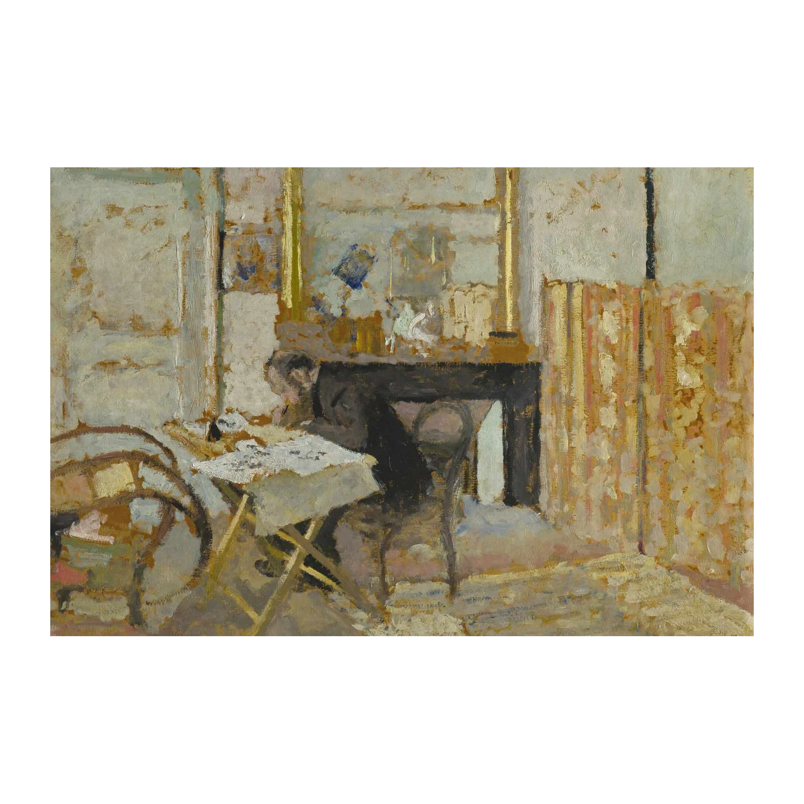 Vintage Interior Scene Wall Art