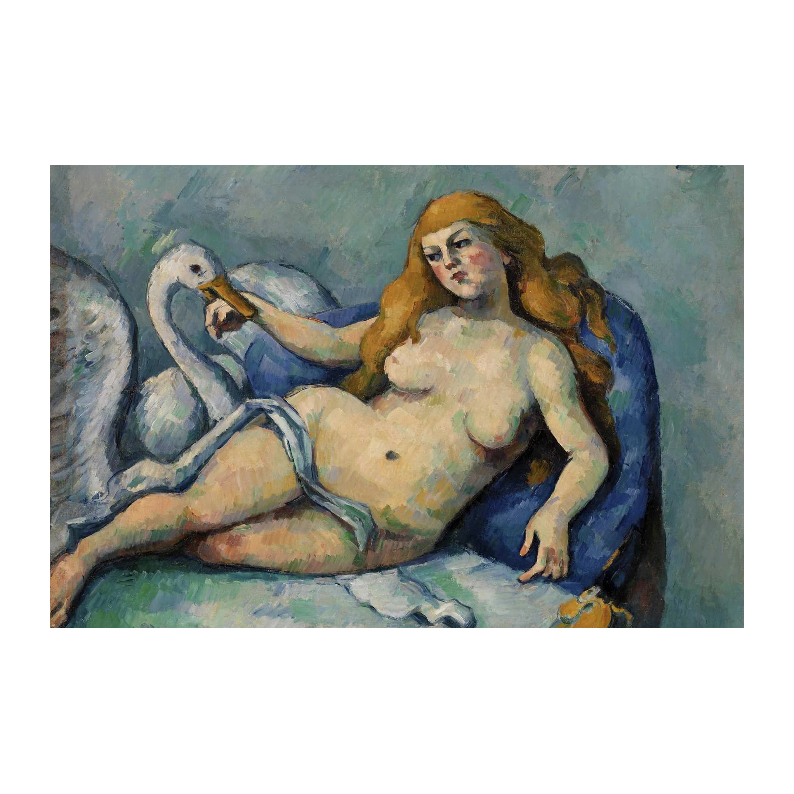 The Abduction of Europa by Cézanne Wall Art