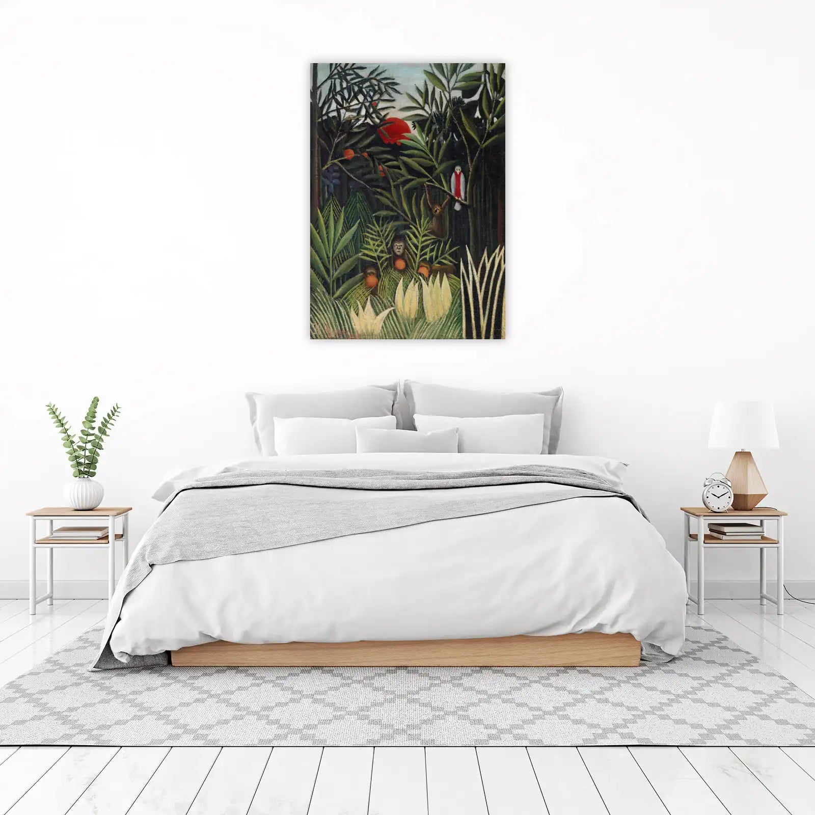 Enchanting Jungle Scene Wall Art