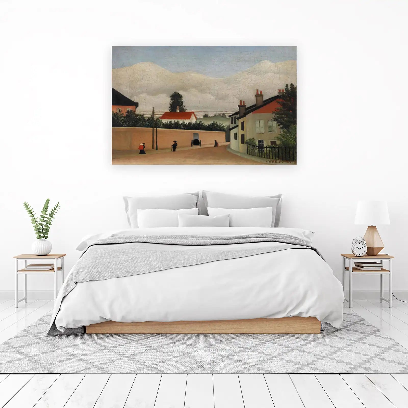 Henri Rousseau Street Scene Wall Art