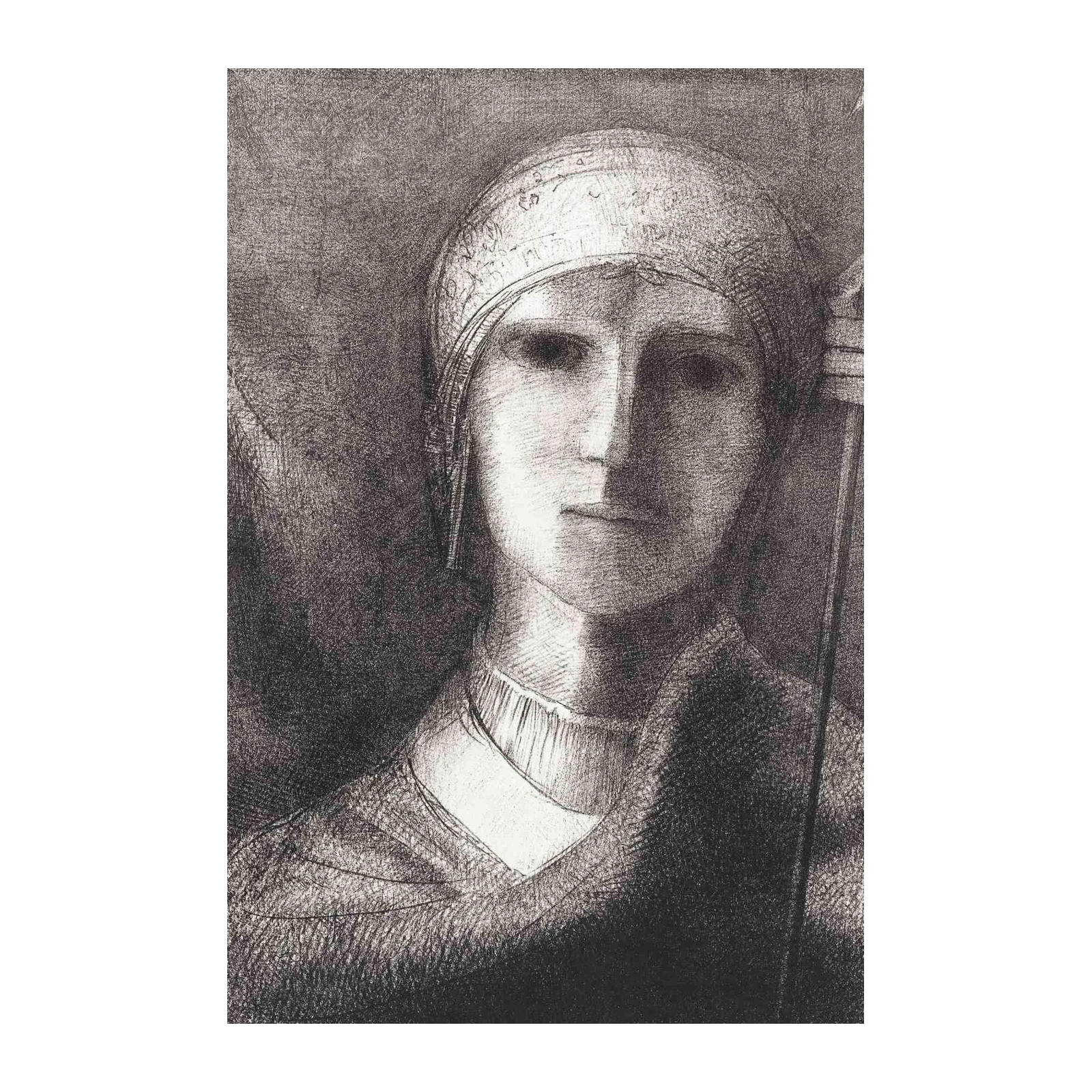 Medieval Warrior Portrait Wall Art