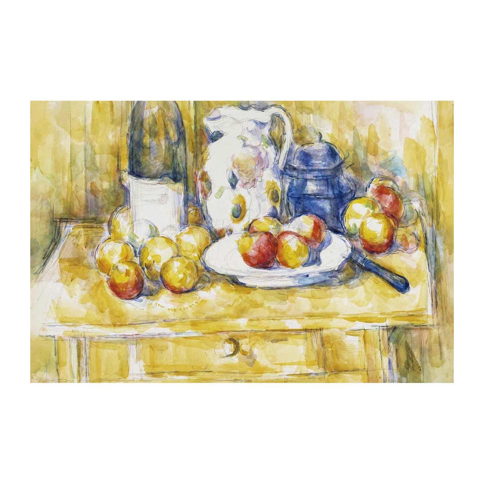Vibrant Still Life Fruit Wall Art