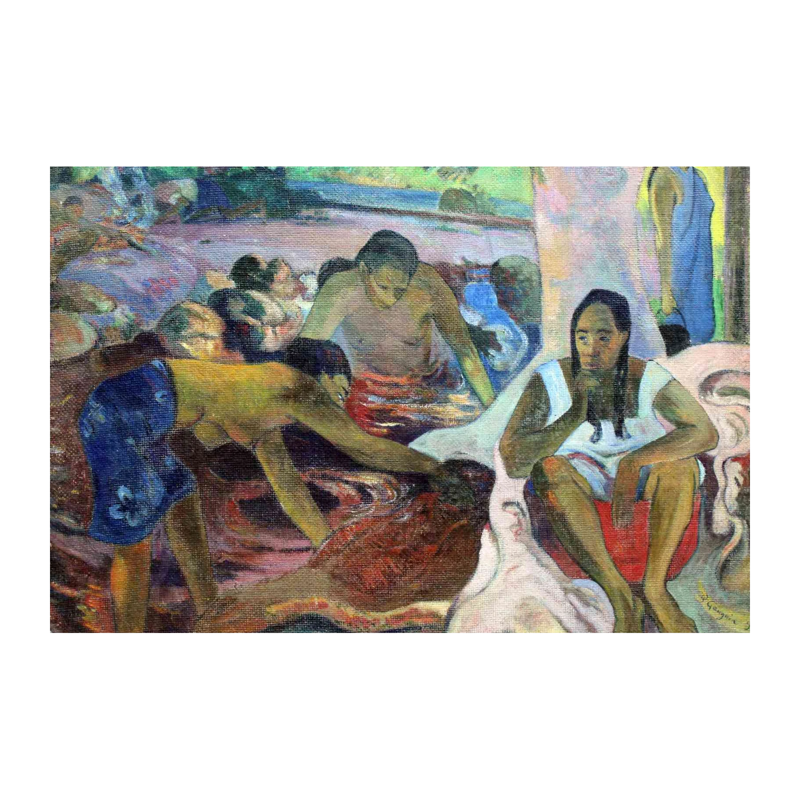 Gauguin's Tahitian Women Wall Art