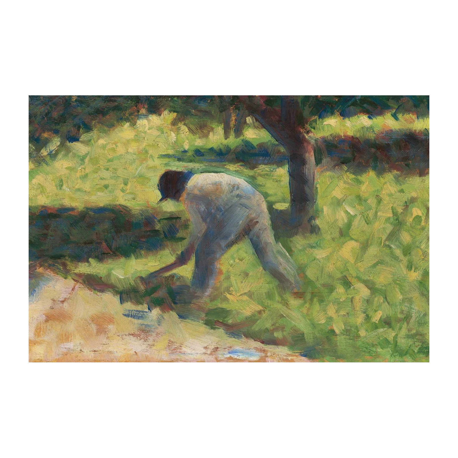 Rural Scene Farmer Wall Art