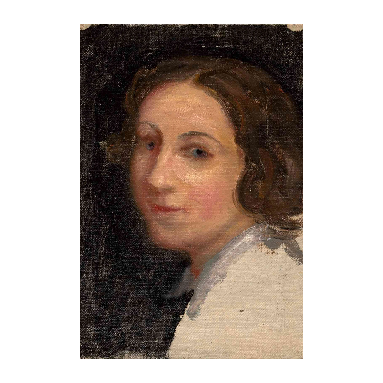 Elegant Portrait of a Woman Wall Art
