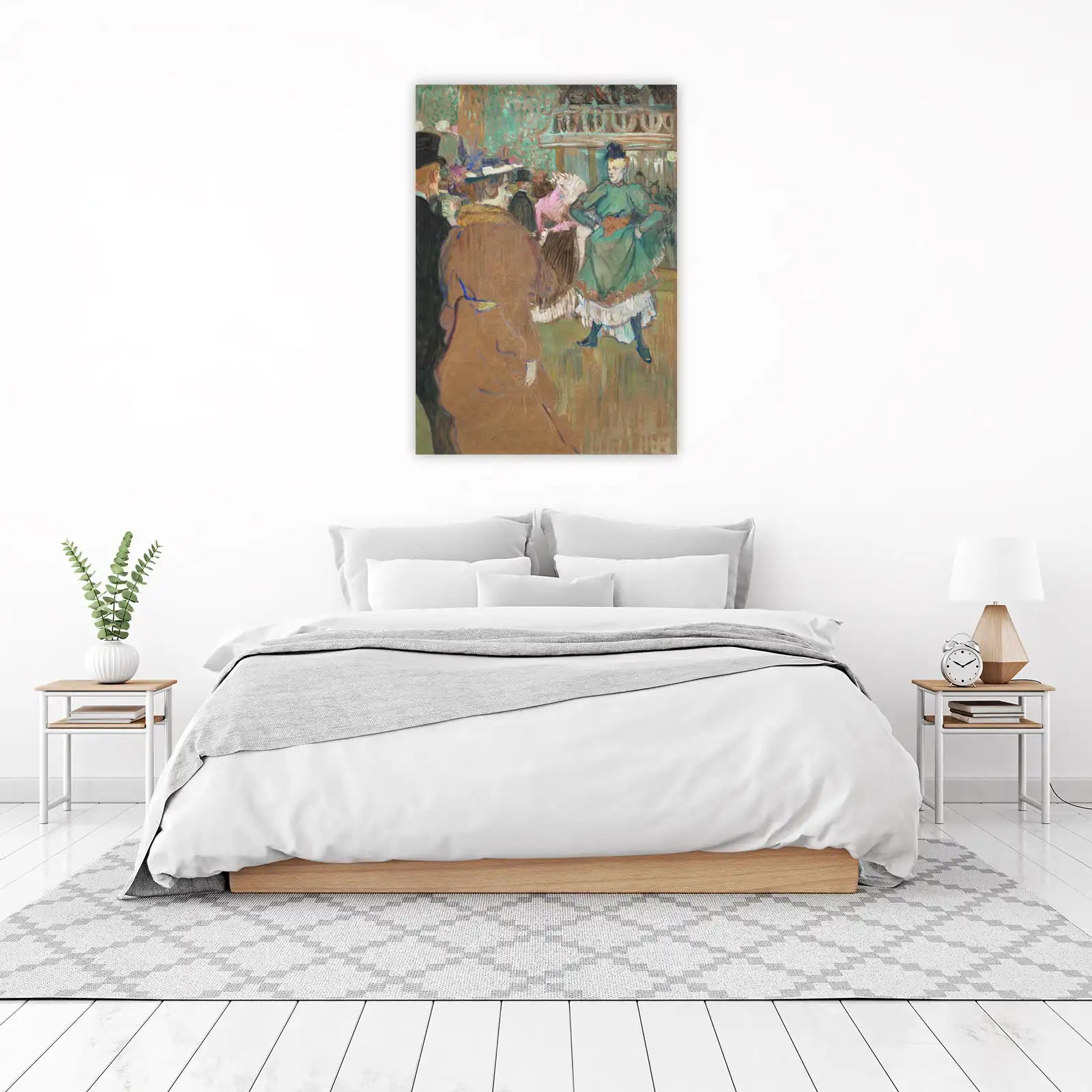 Parisian Dance Scene Vintage Wall Art Wall Art