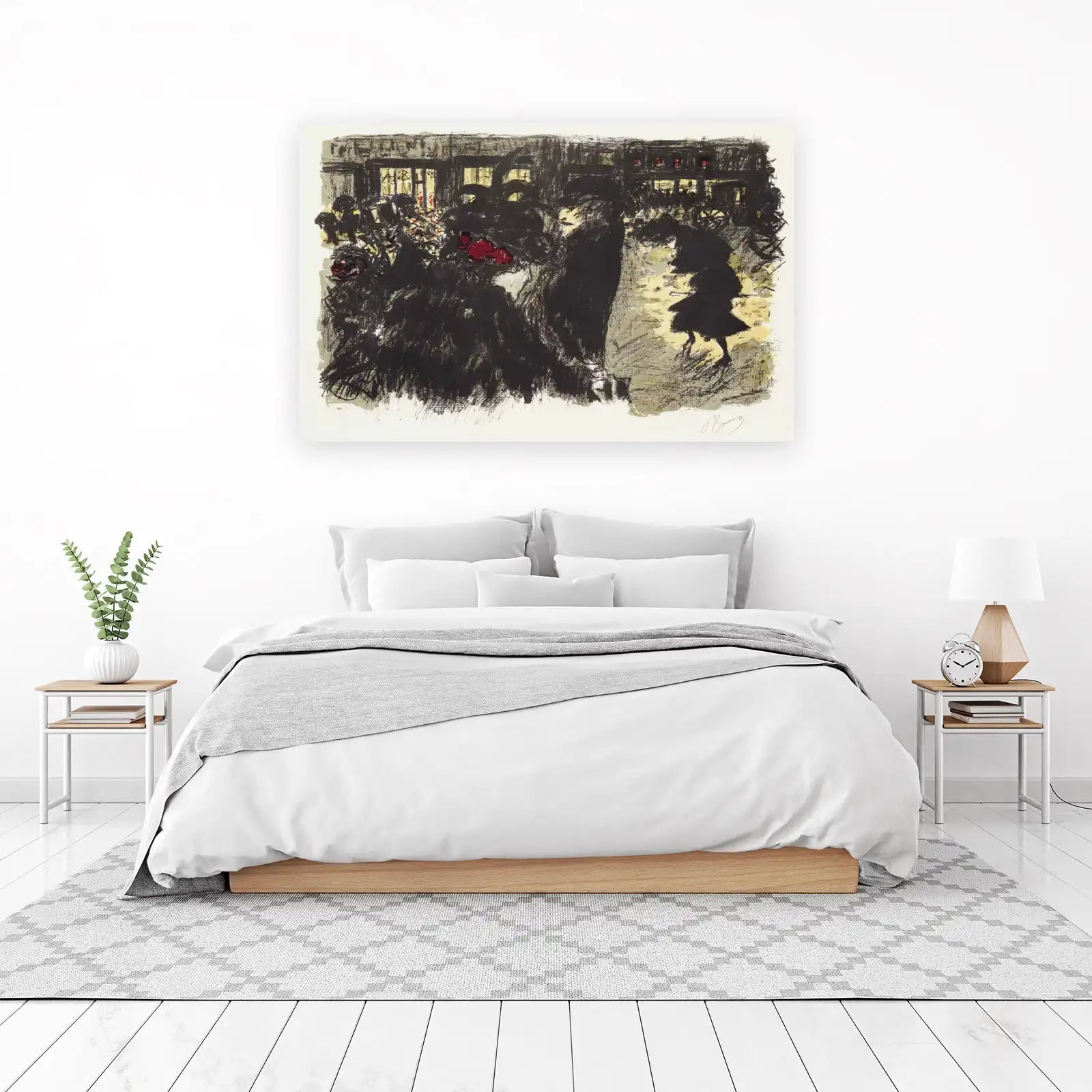 Dramatic Night Scene Wall Art