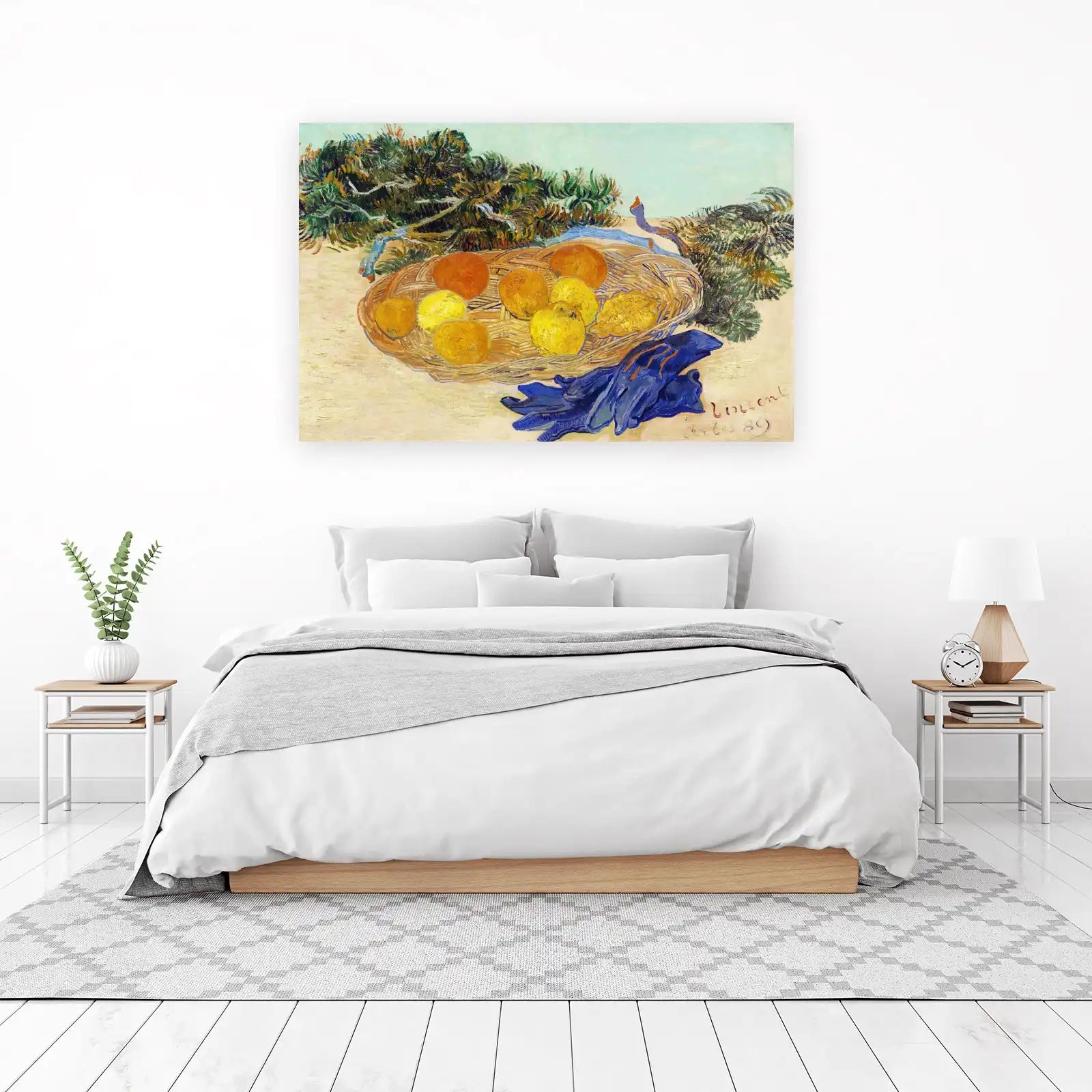 Van Gogh Oranges & Lemons Basket Wall Art