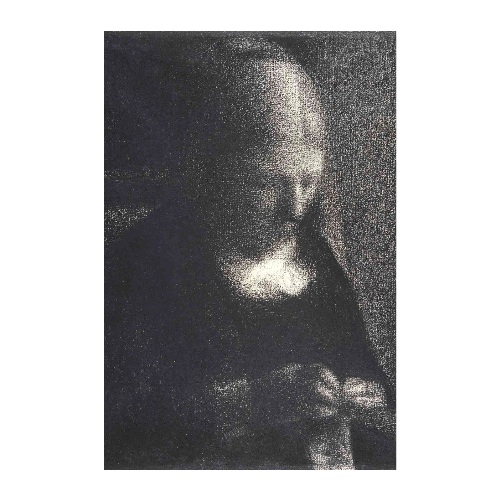 Mysterious Portrait of a Figure Wall Art