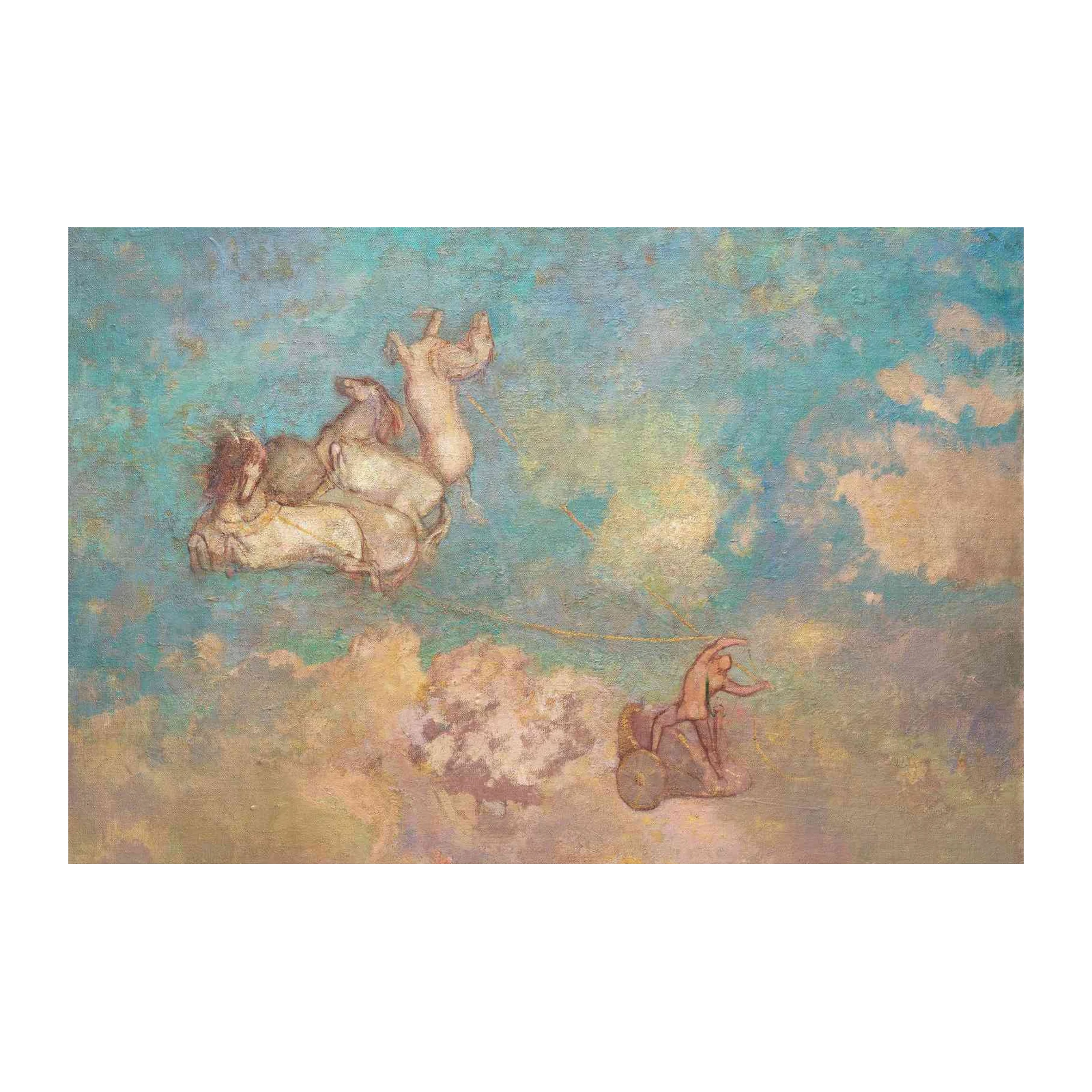 Mythological Chariot Ride Wall Art
