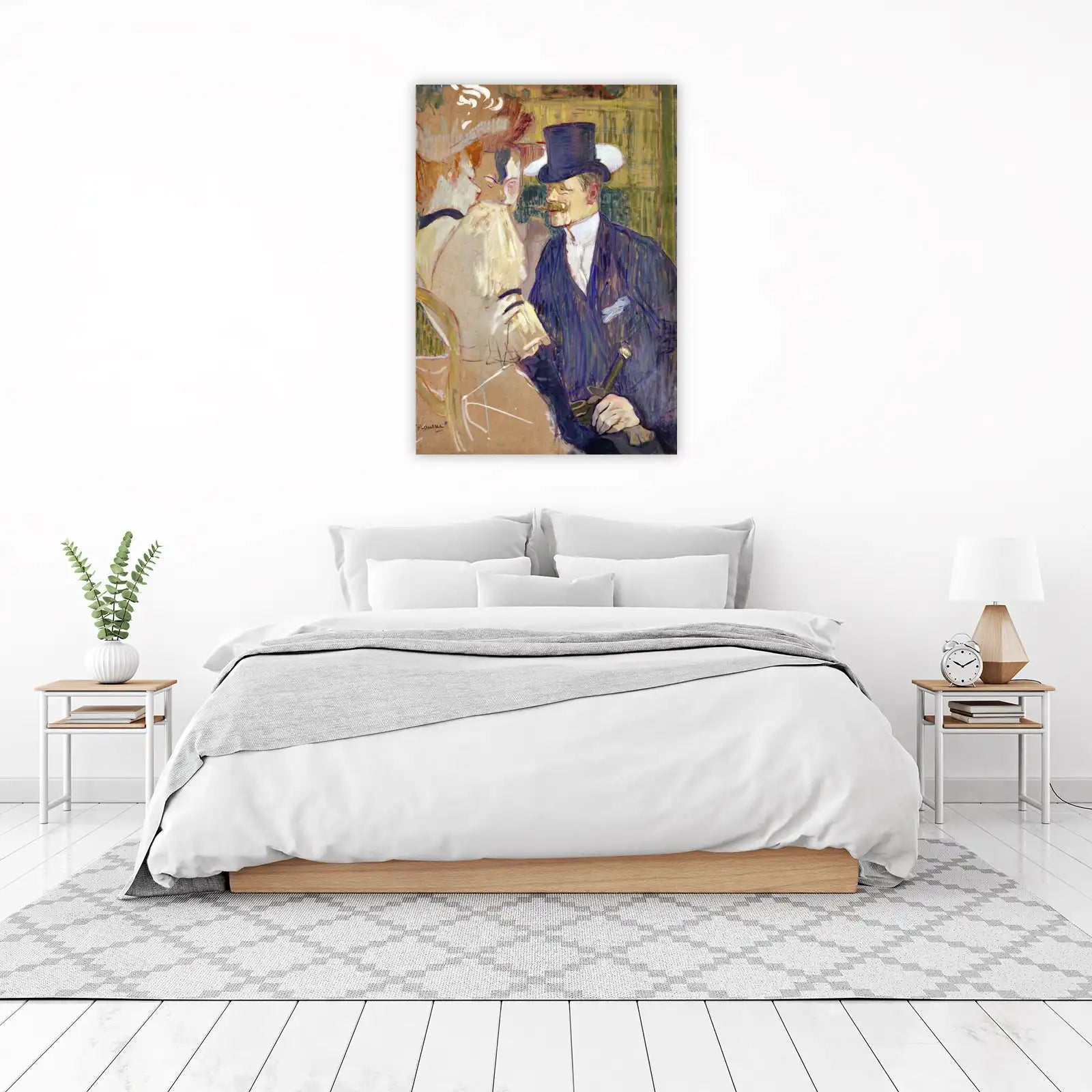 At the Moulin Rouge 1892 Wall Art