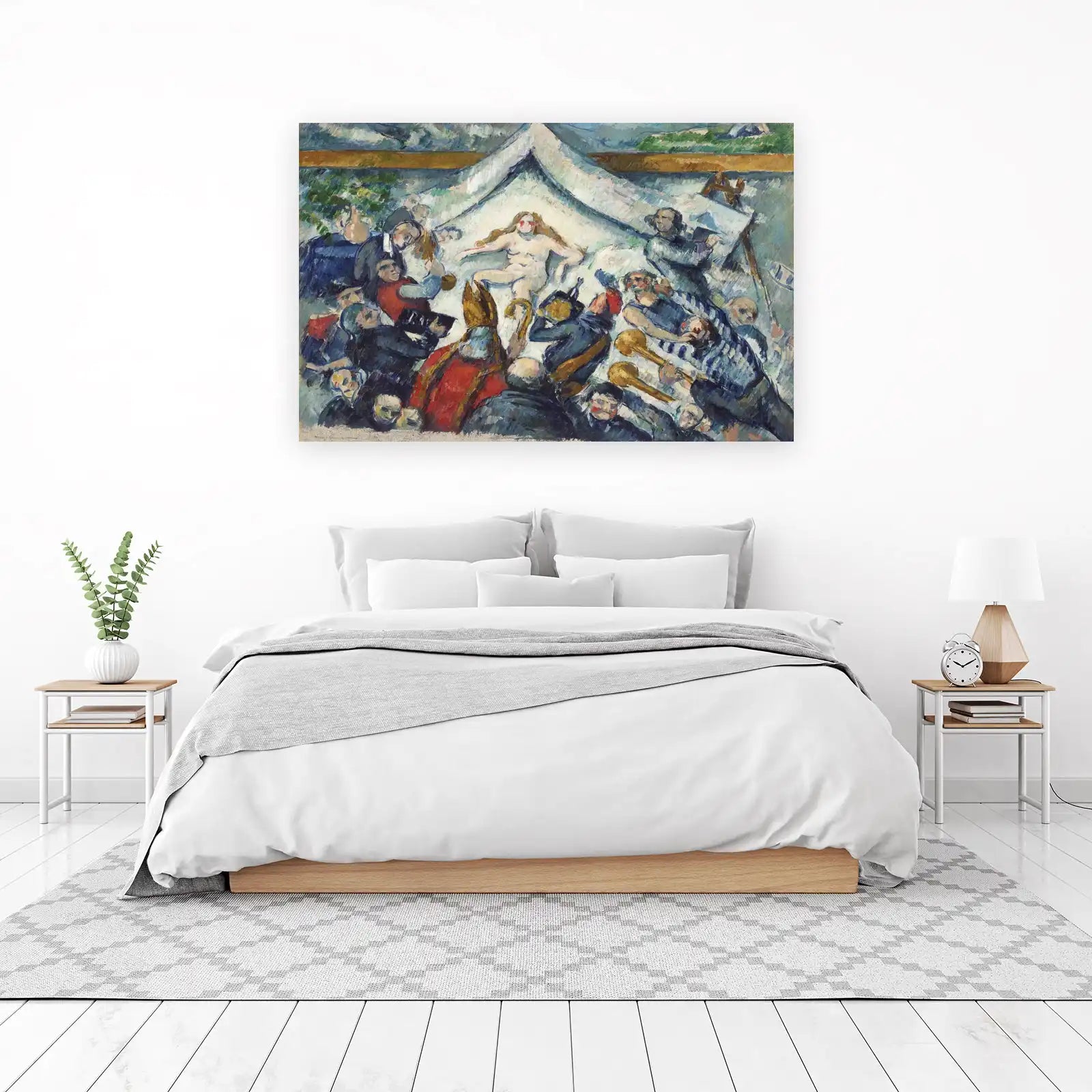 Post-Impressionist Nude Scene Wall Art