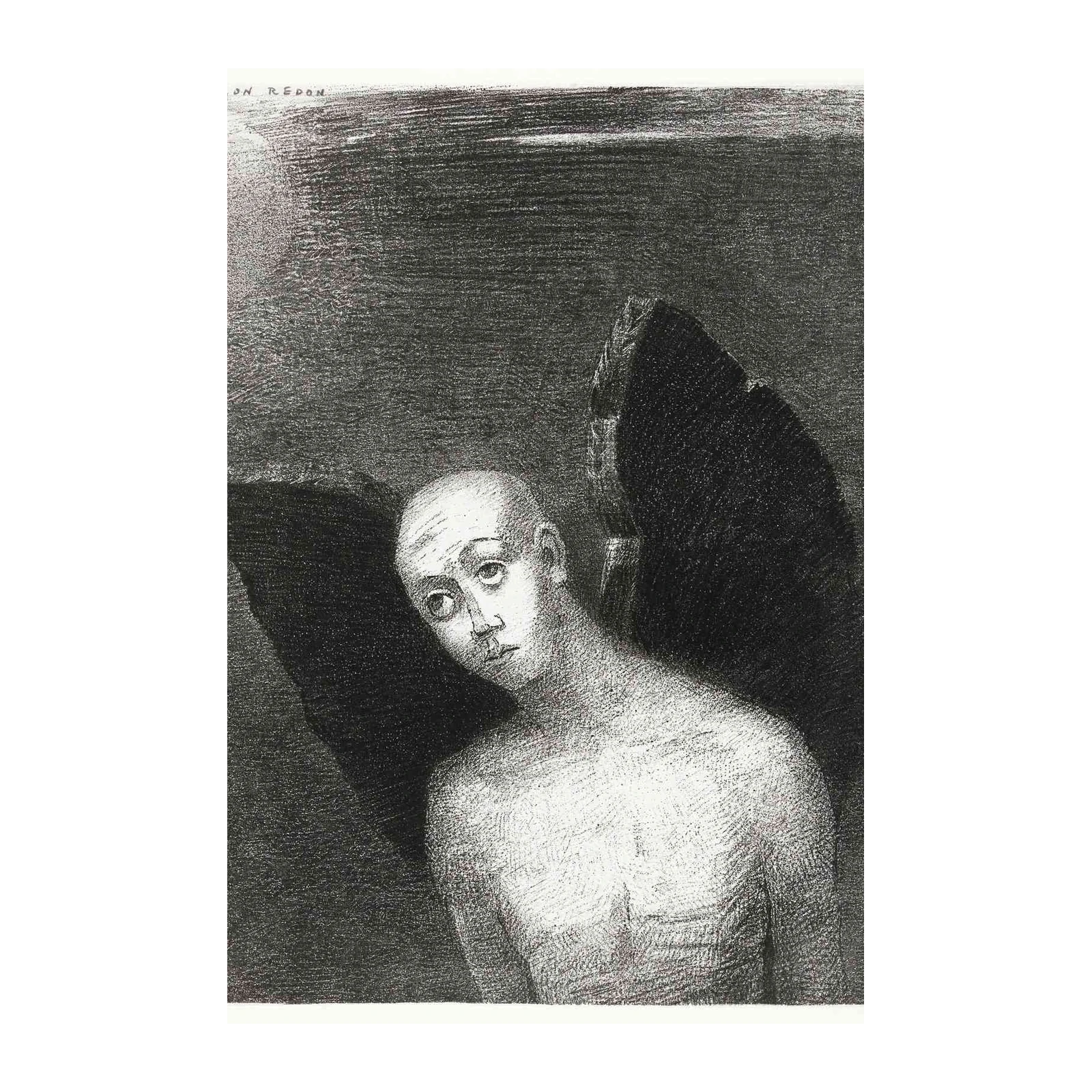 Mysterious Angel Portrait Wall Art
