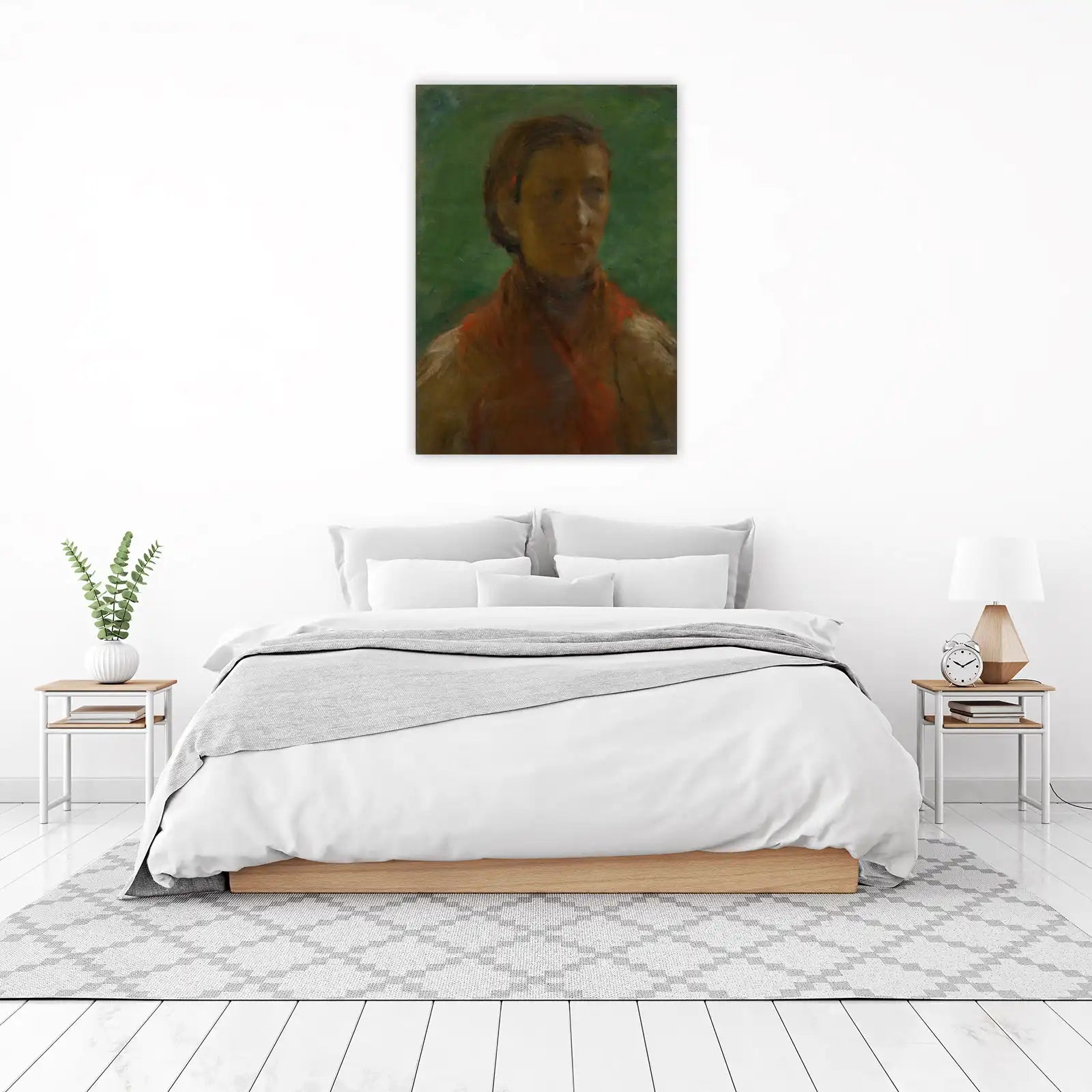 Intimate Portrait Study Wall Art
