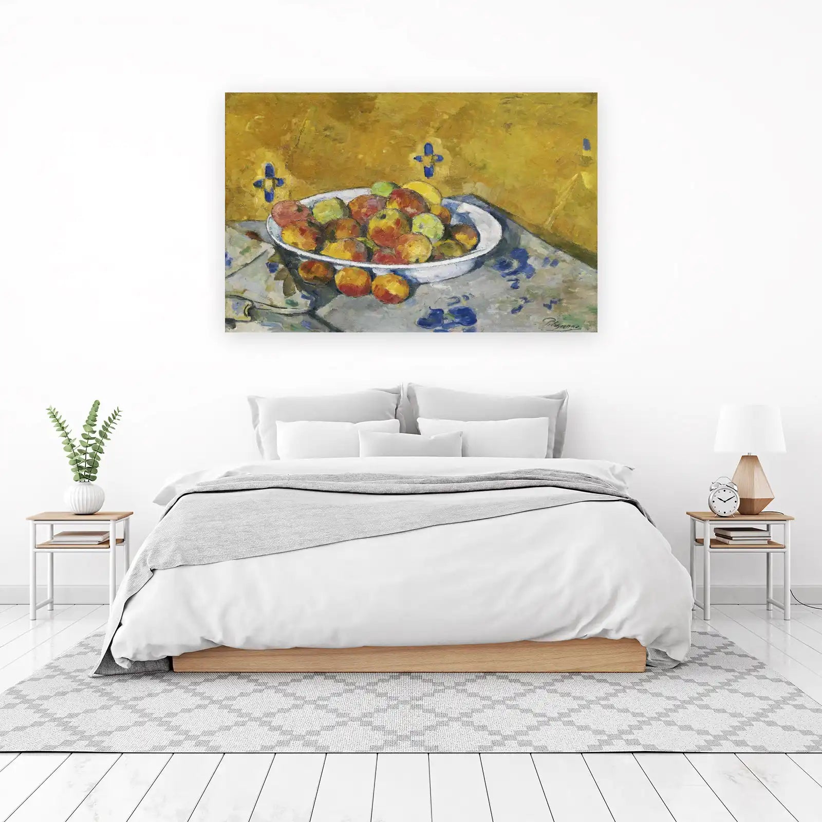 Vibrant Still Life Apples Wall Art