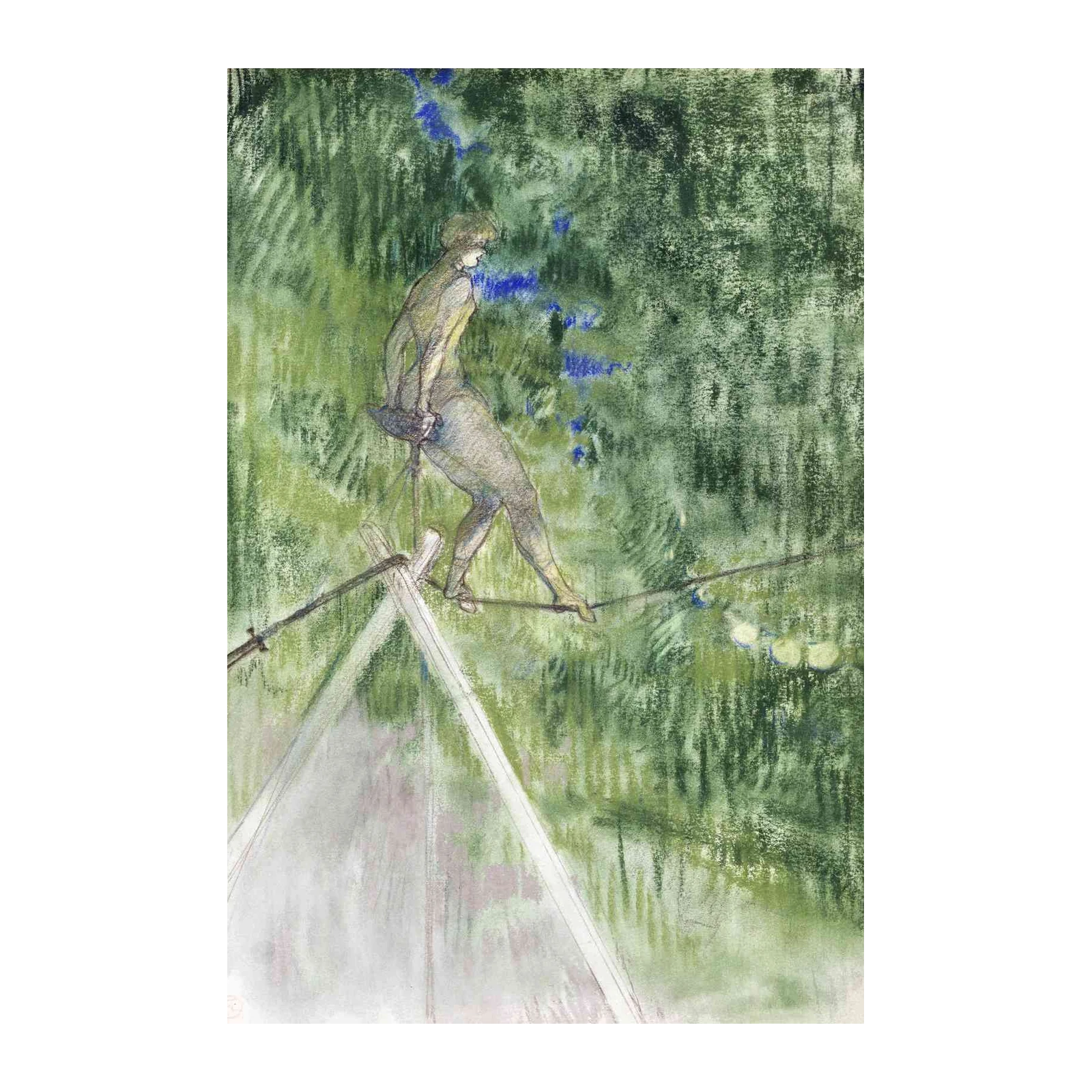 Tightrope Walker Serenity Wall Art