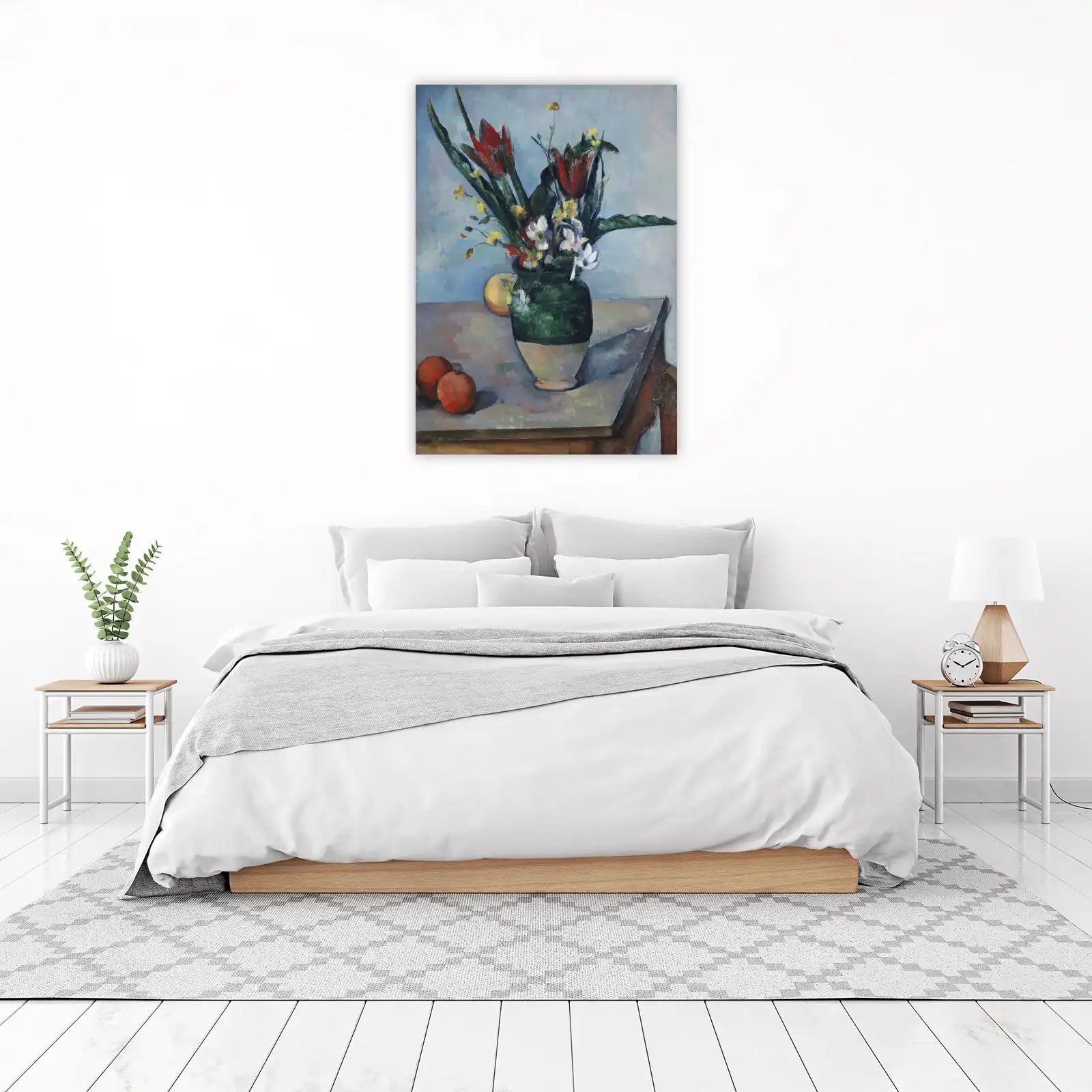 Vibrant Floral Still Life Wall Art for Home Decor