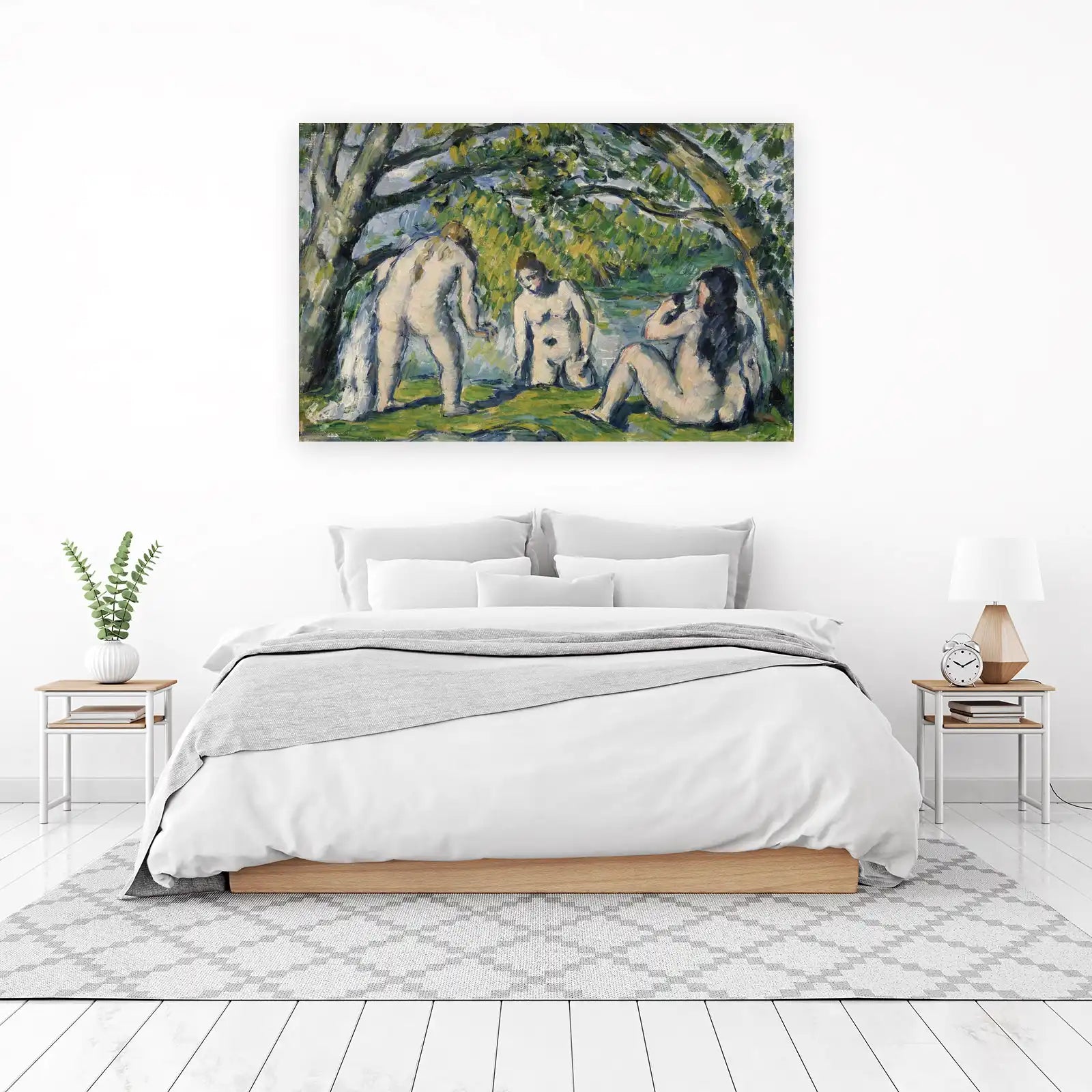 Bathers by a River Classic Art Wall Art