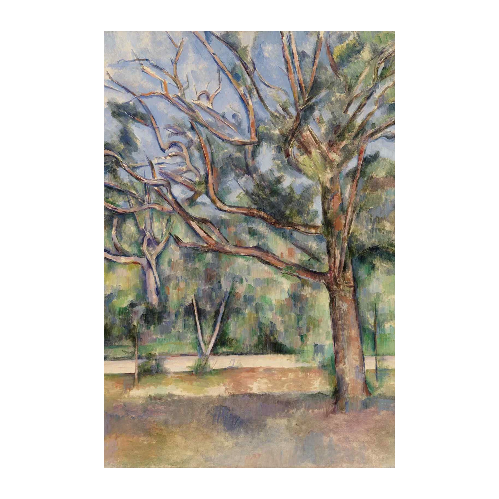Impressionist Tree Study Wall Art | Landscape Art