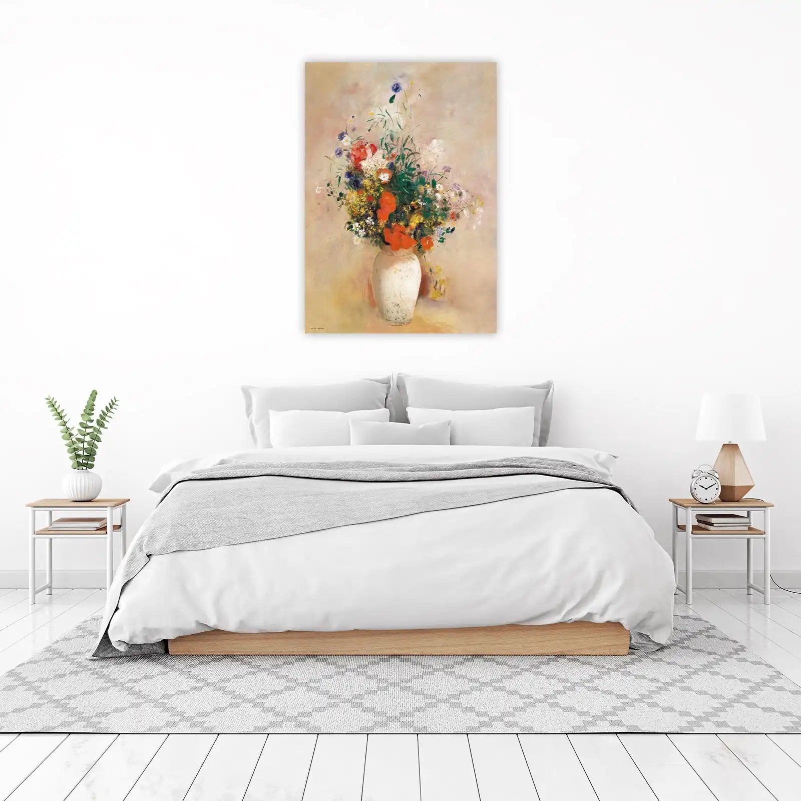 Vibrant Wildflower Bouquet Wall Art