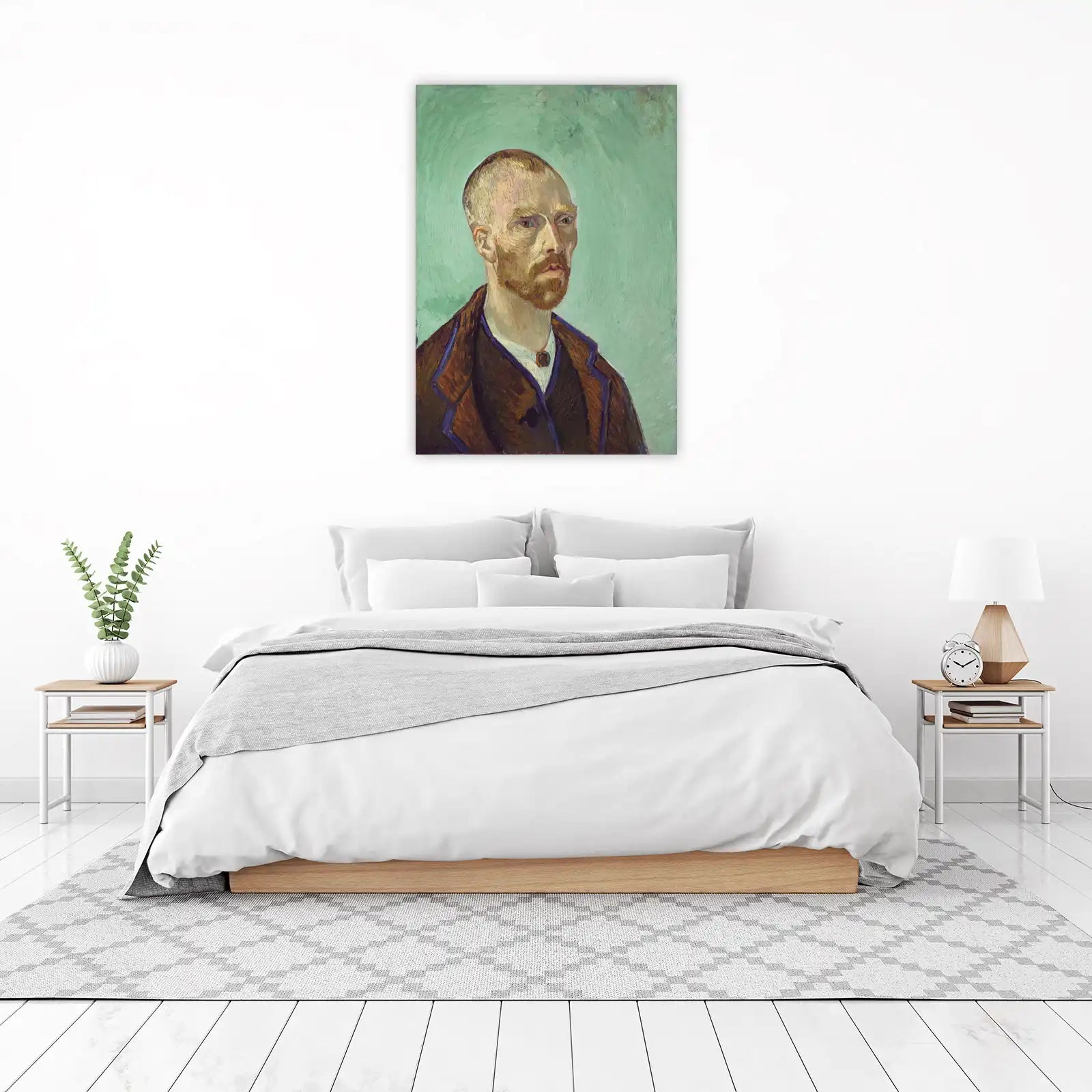 Van Gogh Self Portrait Iconic Impressionist Wall Art