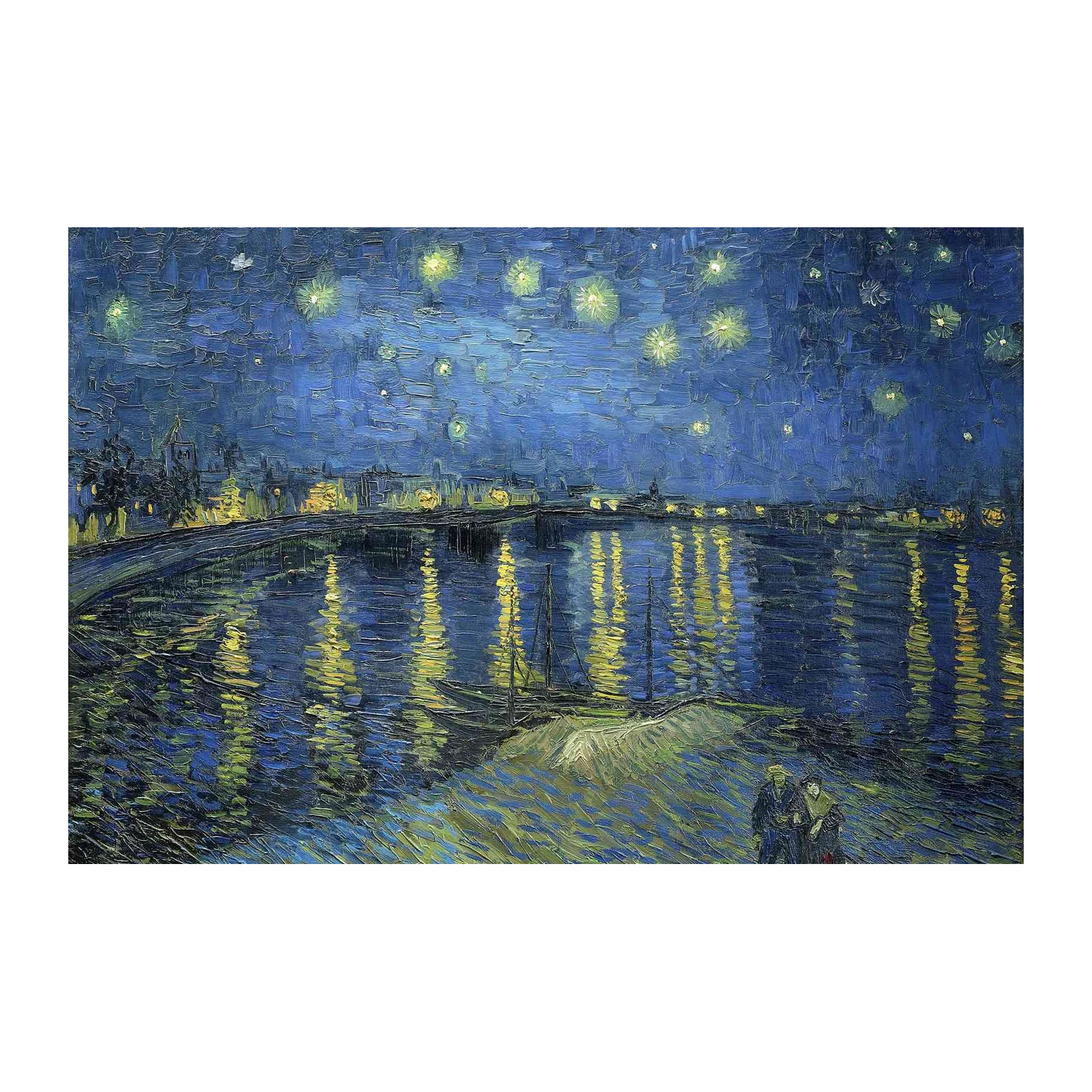 Van Gogh Starry Night Over Rhone Wall Art