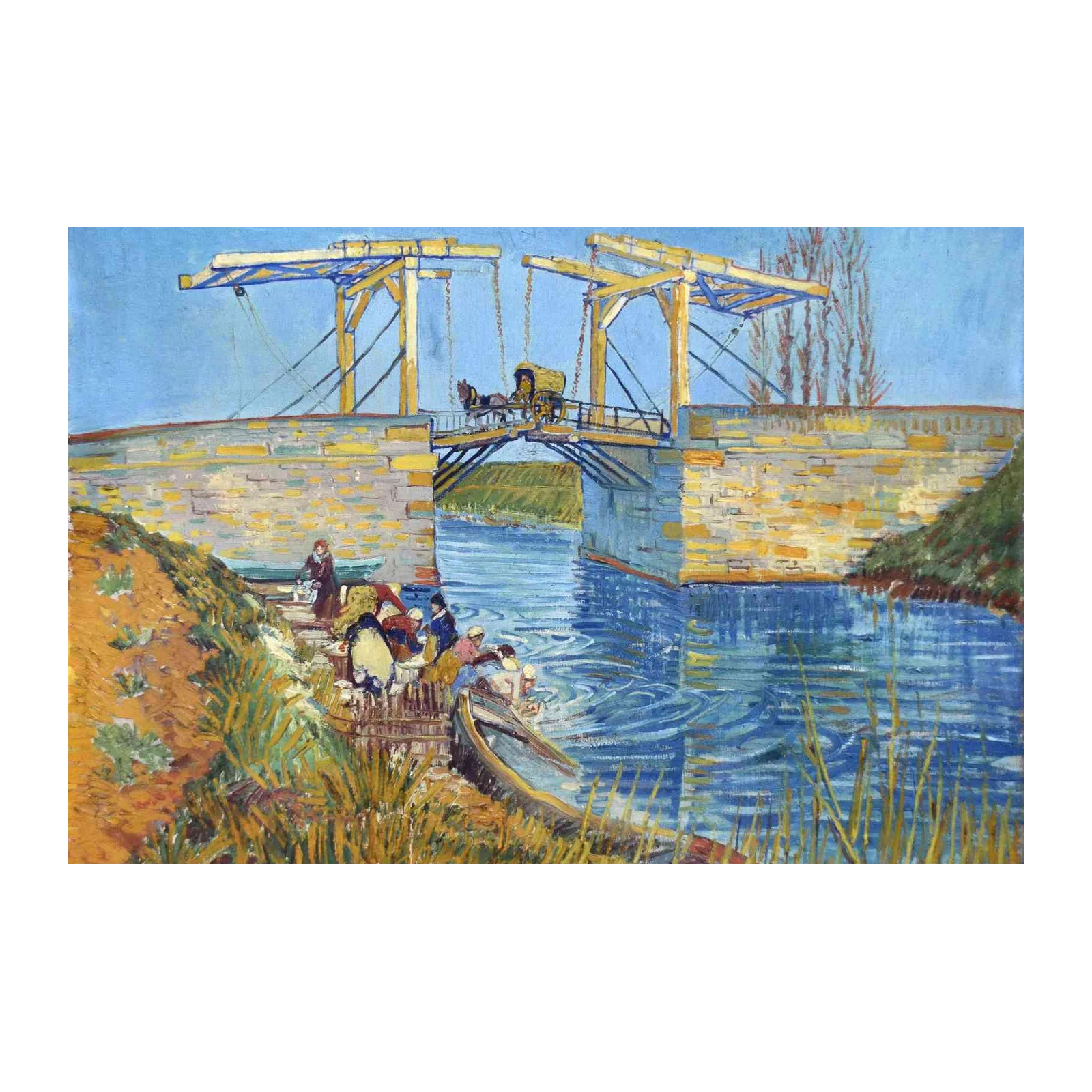 Van Gogh Bridge at Arles Wall Art