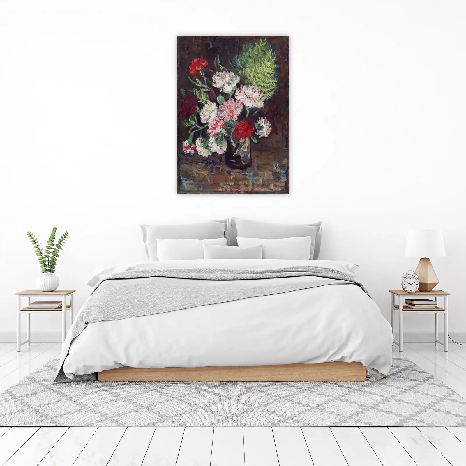 Vibrant Floral Still Life Wall Art